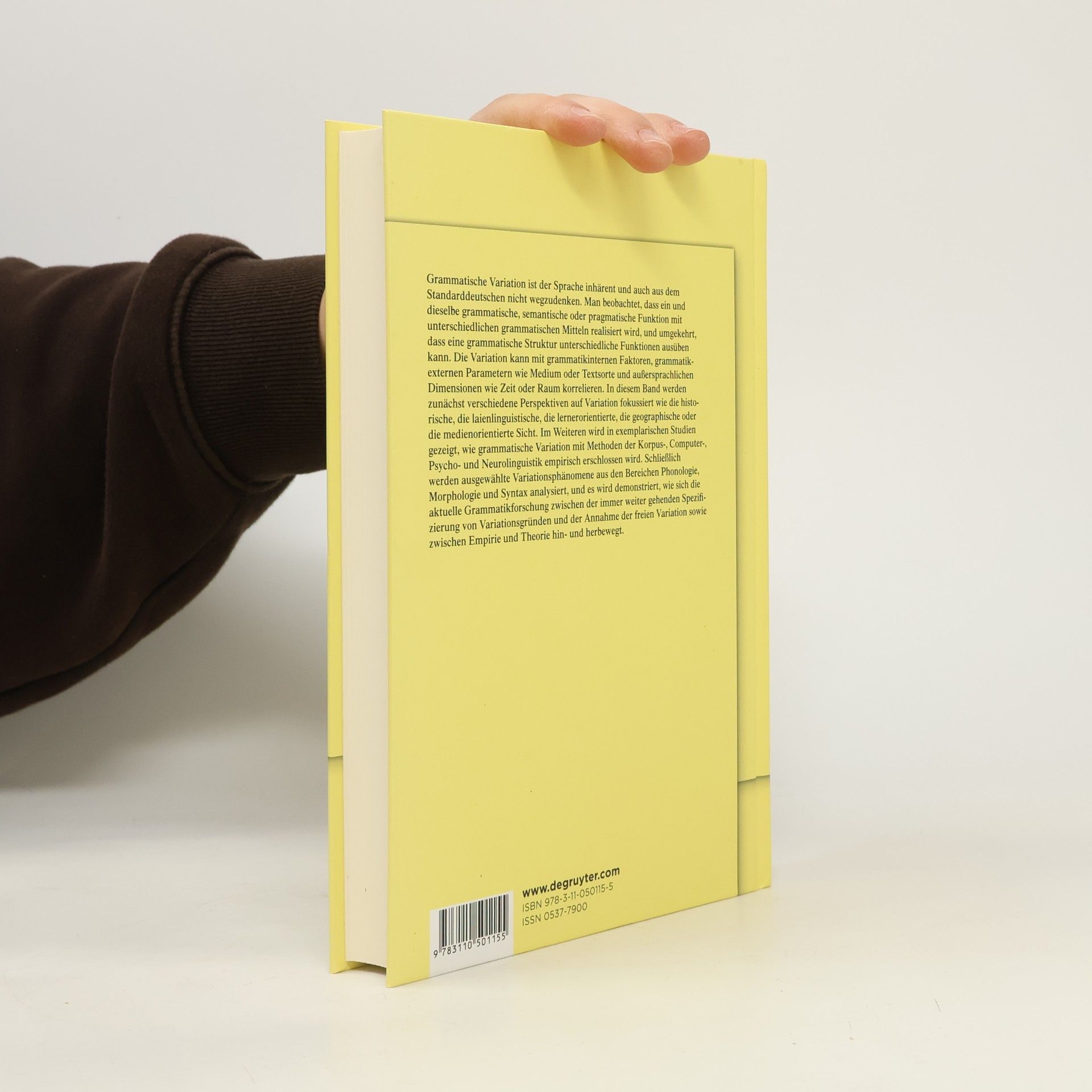 Marek Konopka Jahrbuch des Instituts für Deutsche Sprache - 2016: Grammatische Variation