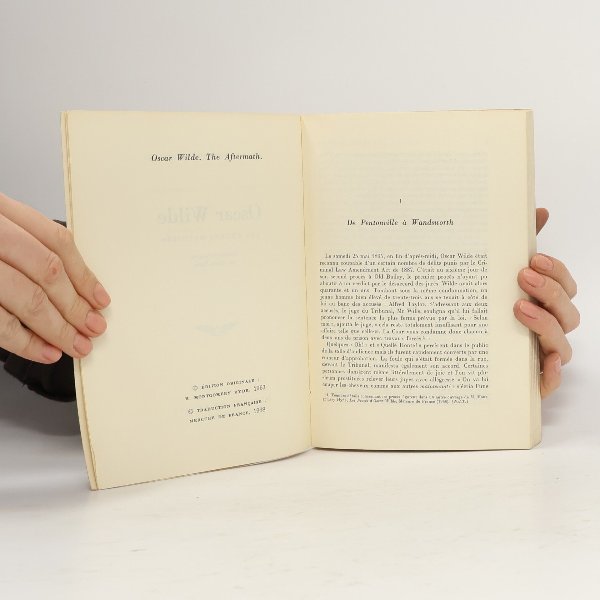 H. Montgomery Hyde Oscar Wilde