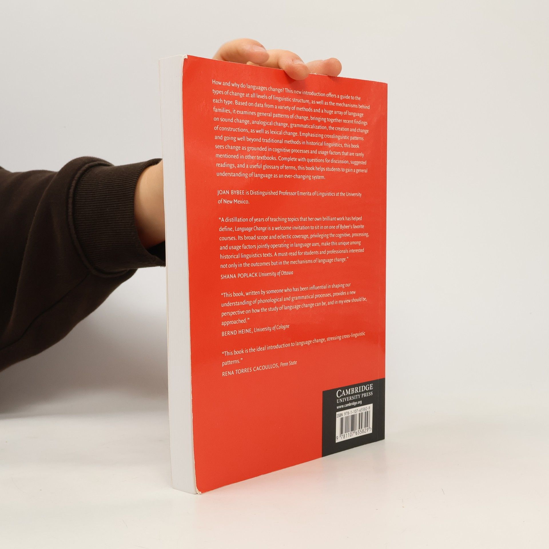 Joan Bybee Cambridge Textbooks in Linguistics: Language Change