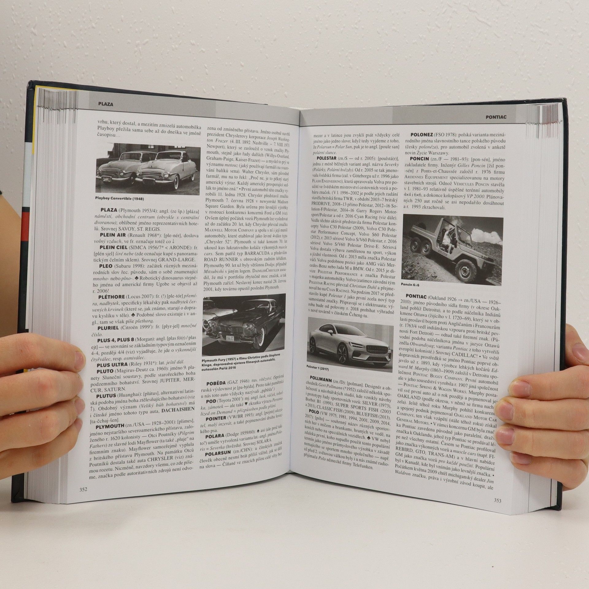 Jiří Fiala Automobily: Jména, značky a znaky