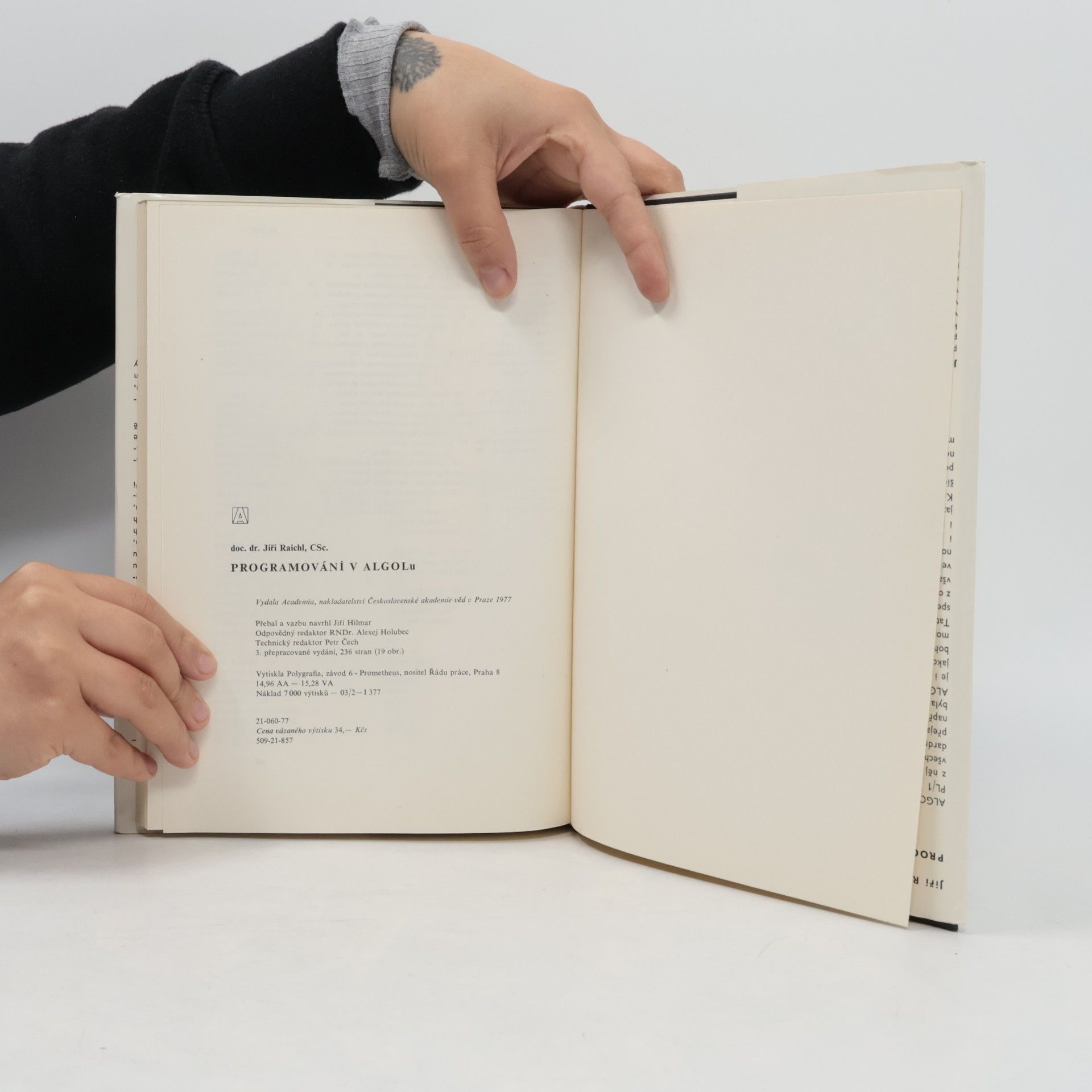 Jiří Raichl Programování v ALGOLu