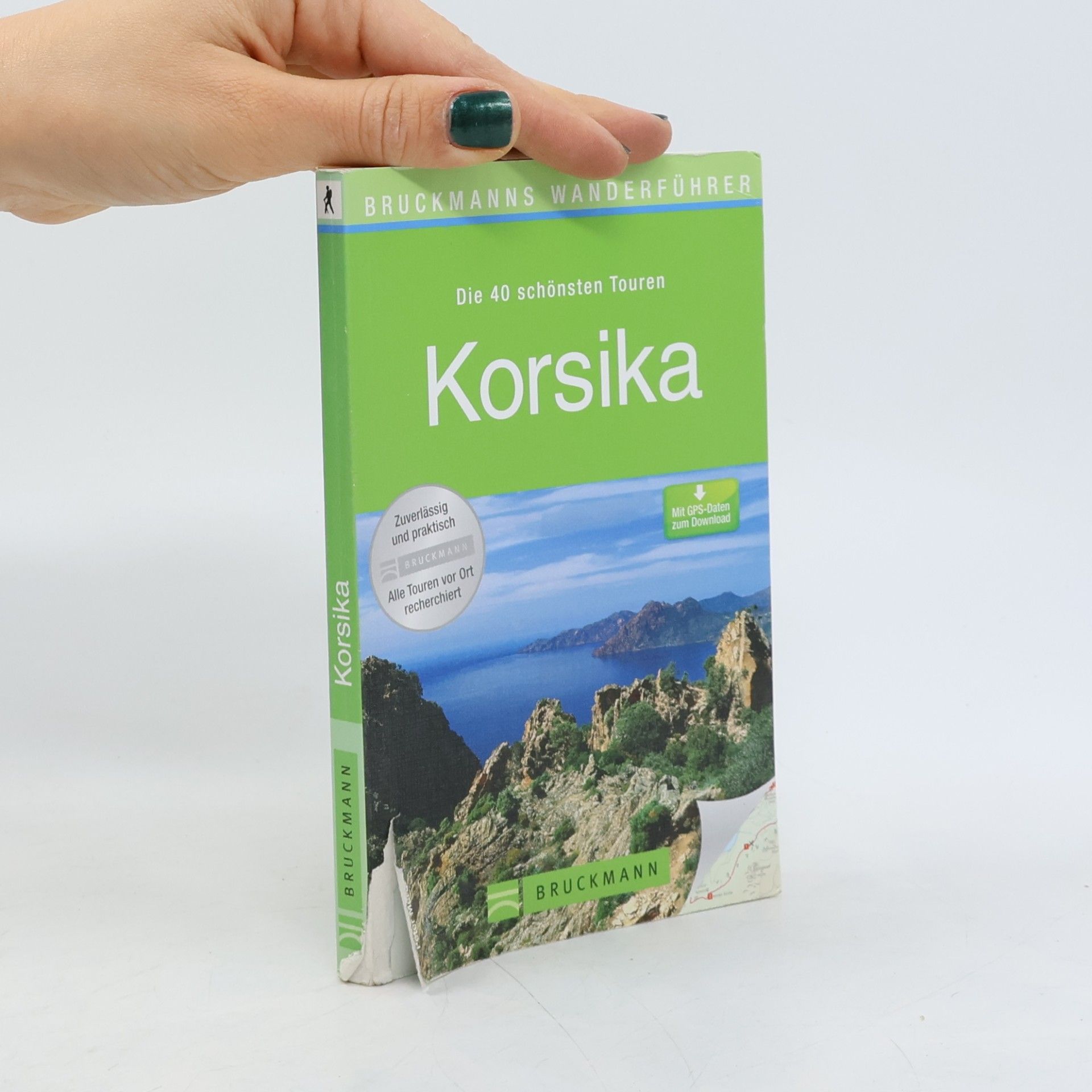 Peter Mertz Bruckmanns Wanderführer: Die 40 schönsten Touren Korsika - Mit GPS-Daten zum Download