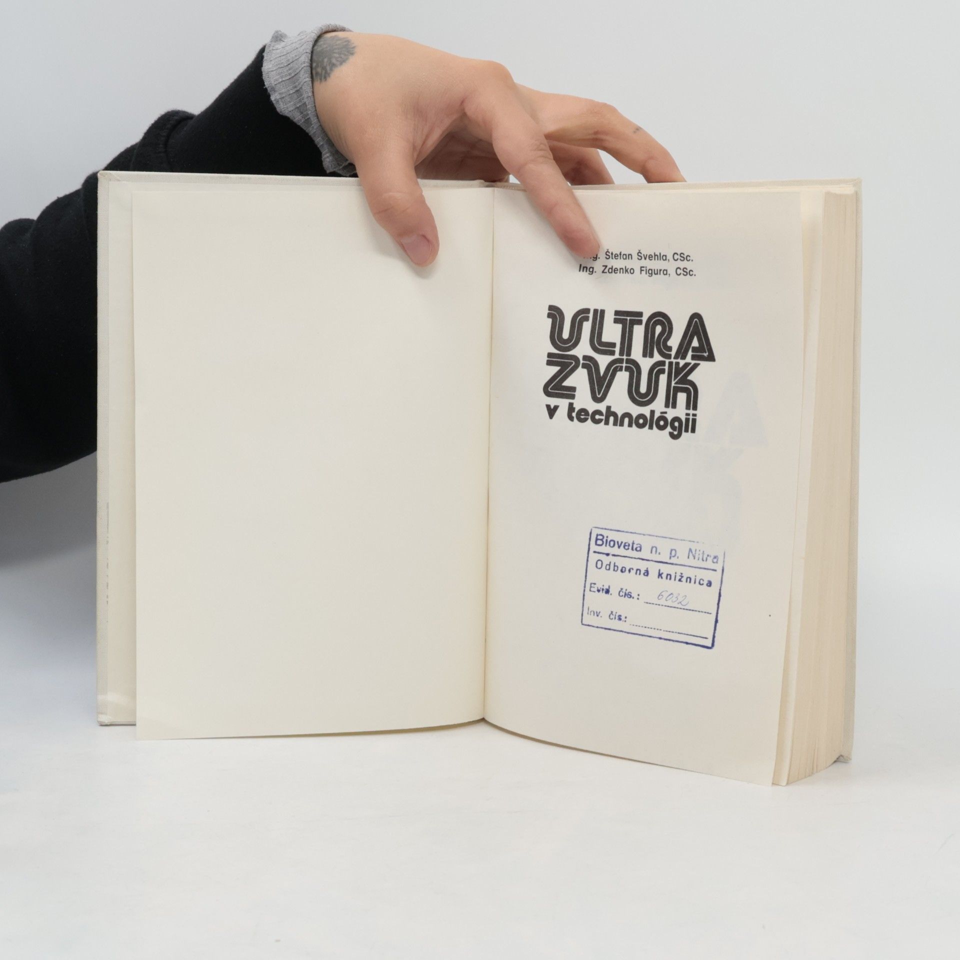 Štefan Švehla ULTRAZVUK v technológii