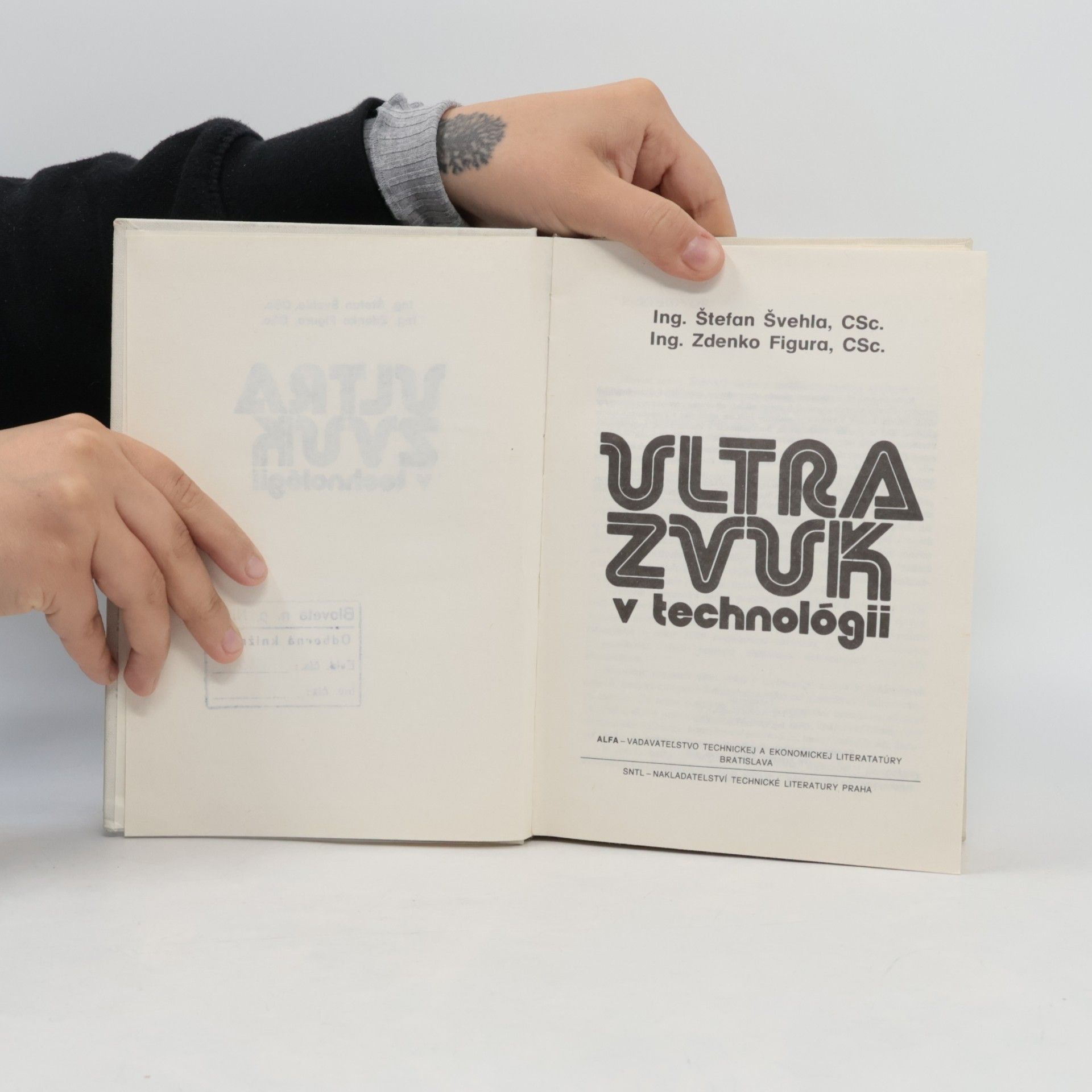 Štefan Švehla ULTRAZVUK v technológii