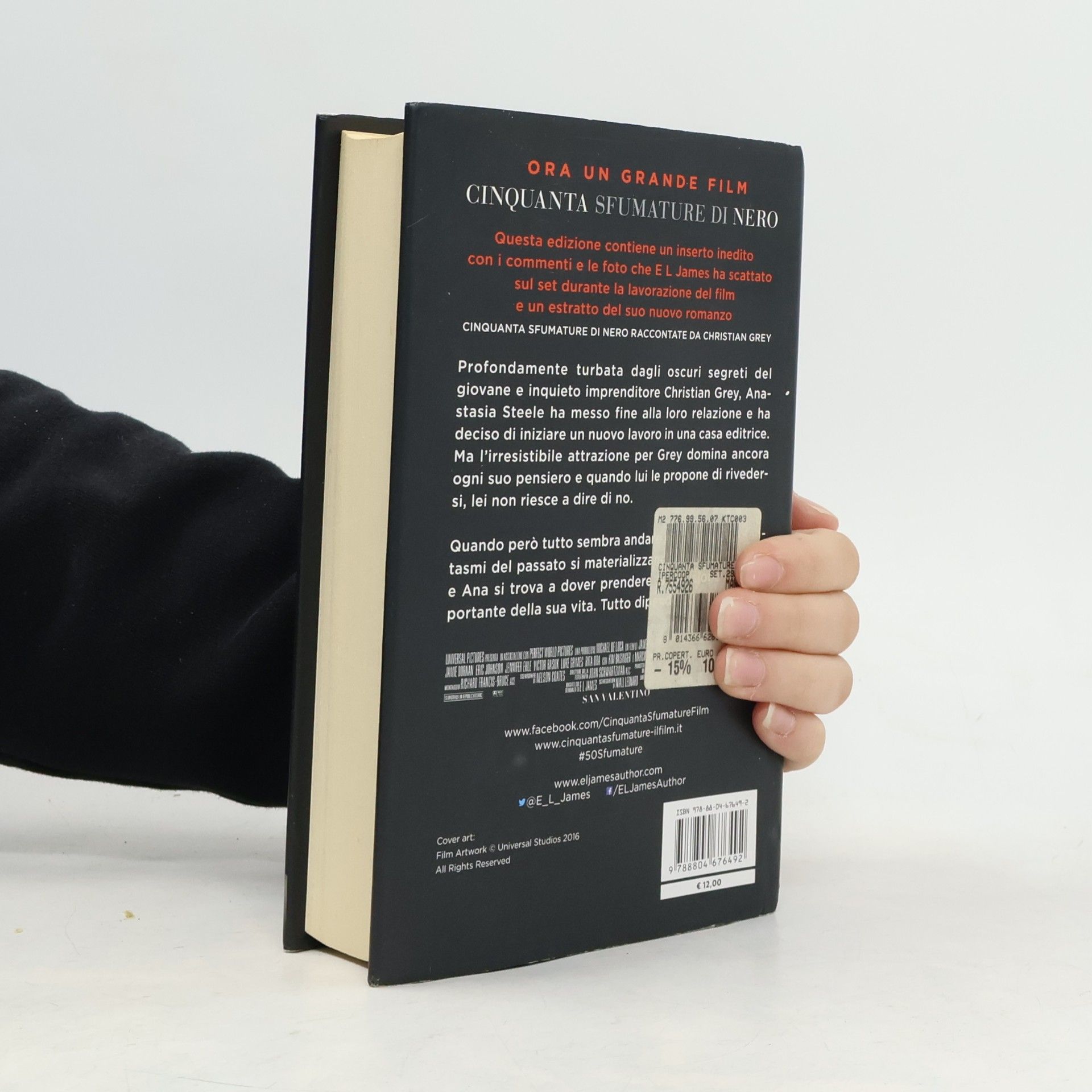 E. L. James Cinquanta sfumature di nero