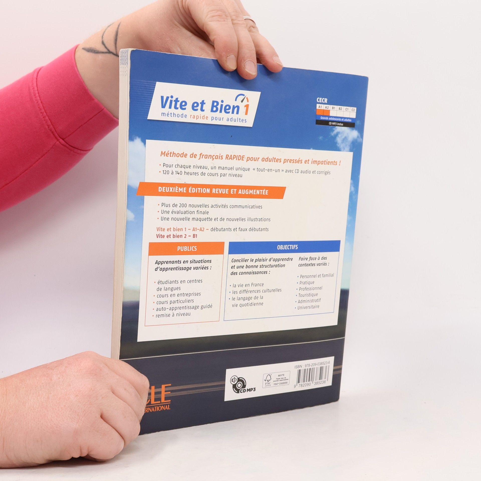 Claire Miquel Vite et bien : méthode rapide pour adultes. 1, A1-A2
