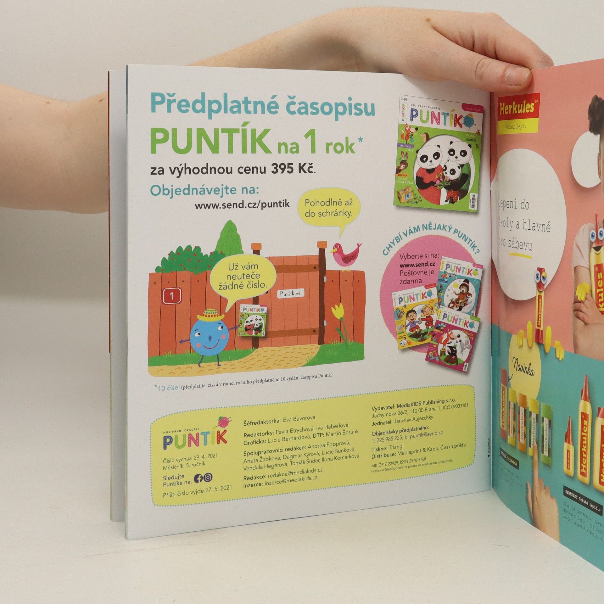 Kolektiv autorů Puntík, můj první časopis 5/2021