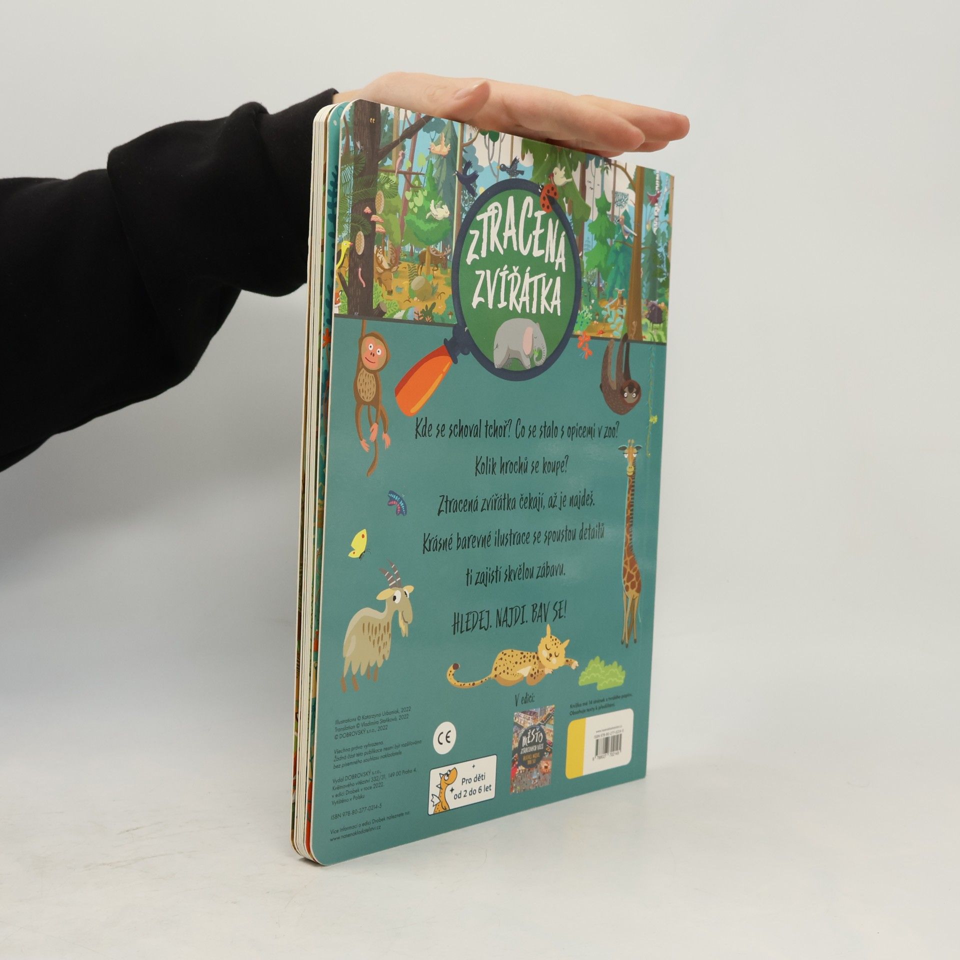 Katarzyna Urbaniak-Walczak Ztracená zvířátka : hledej, najdi, bav se!