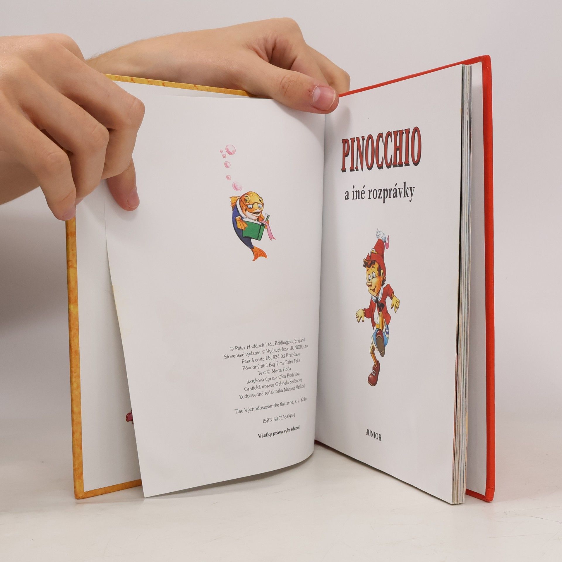 Kolektiv autorů Pinocchio a iné rozprávky