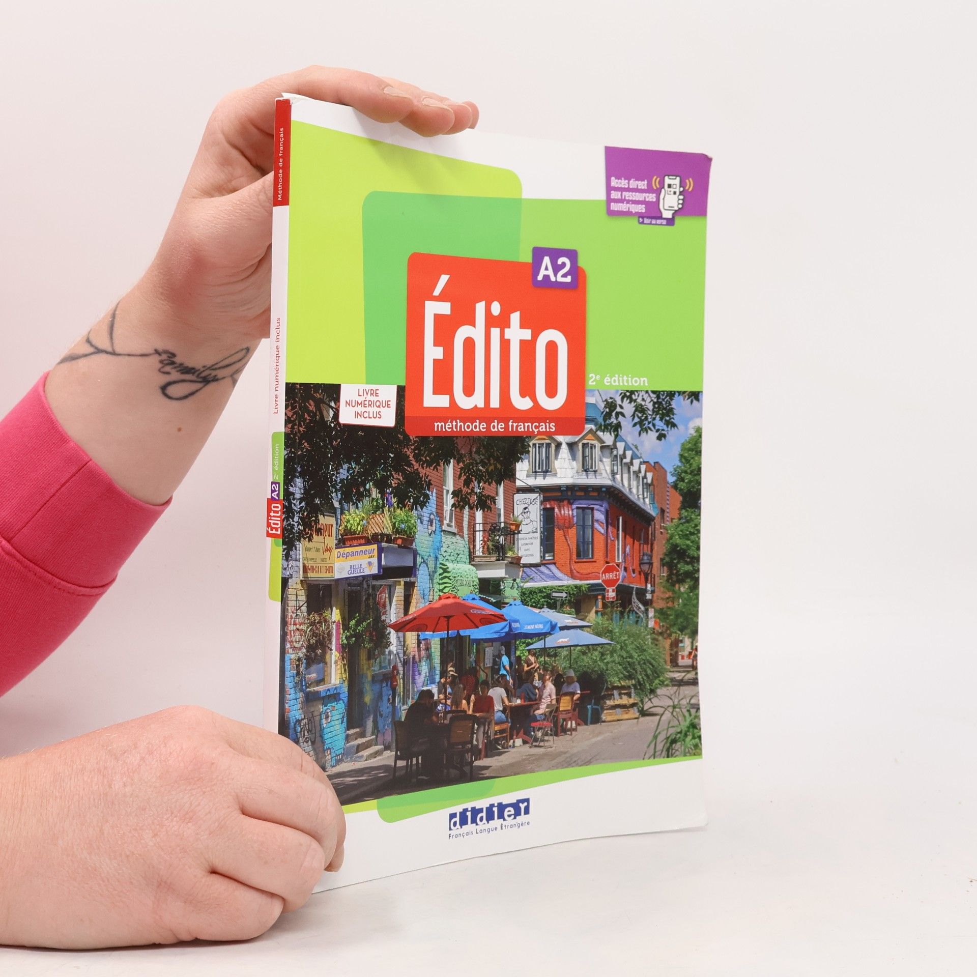Edito A2 - Edition 2022 - Livre + code numérique + didierfle.app