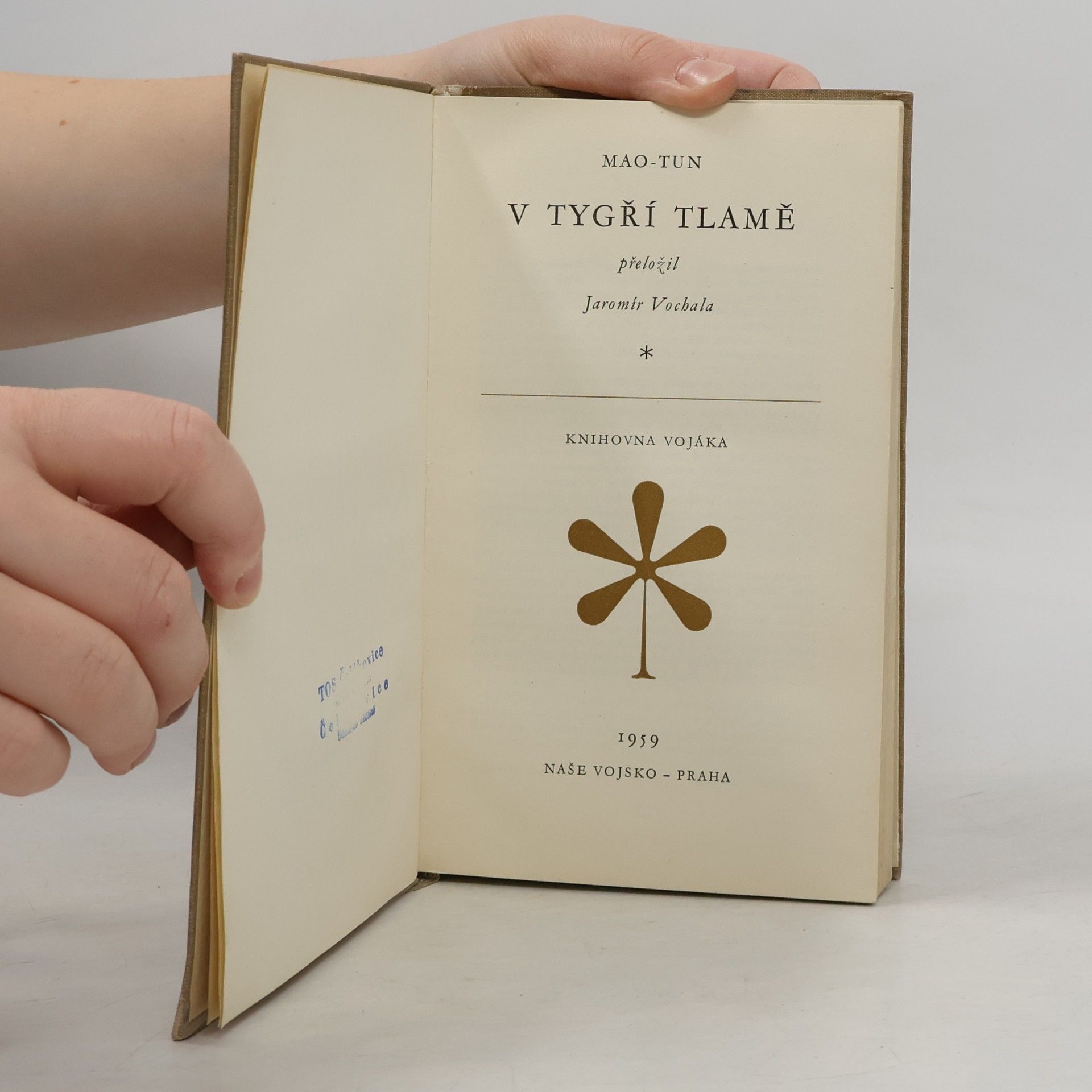 Mao Tun V tygří tlamě