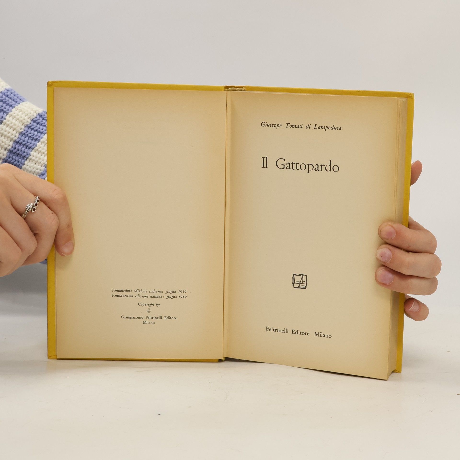 Giuseppe Tomasi di Lampedusa Il Gattopardo
