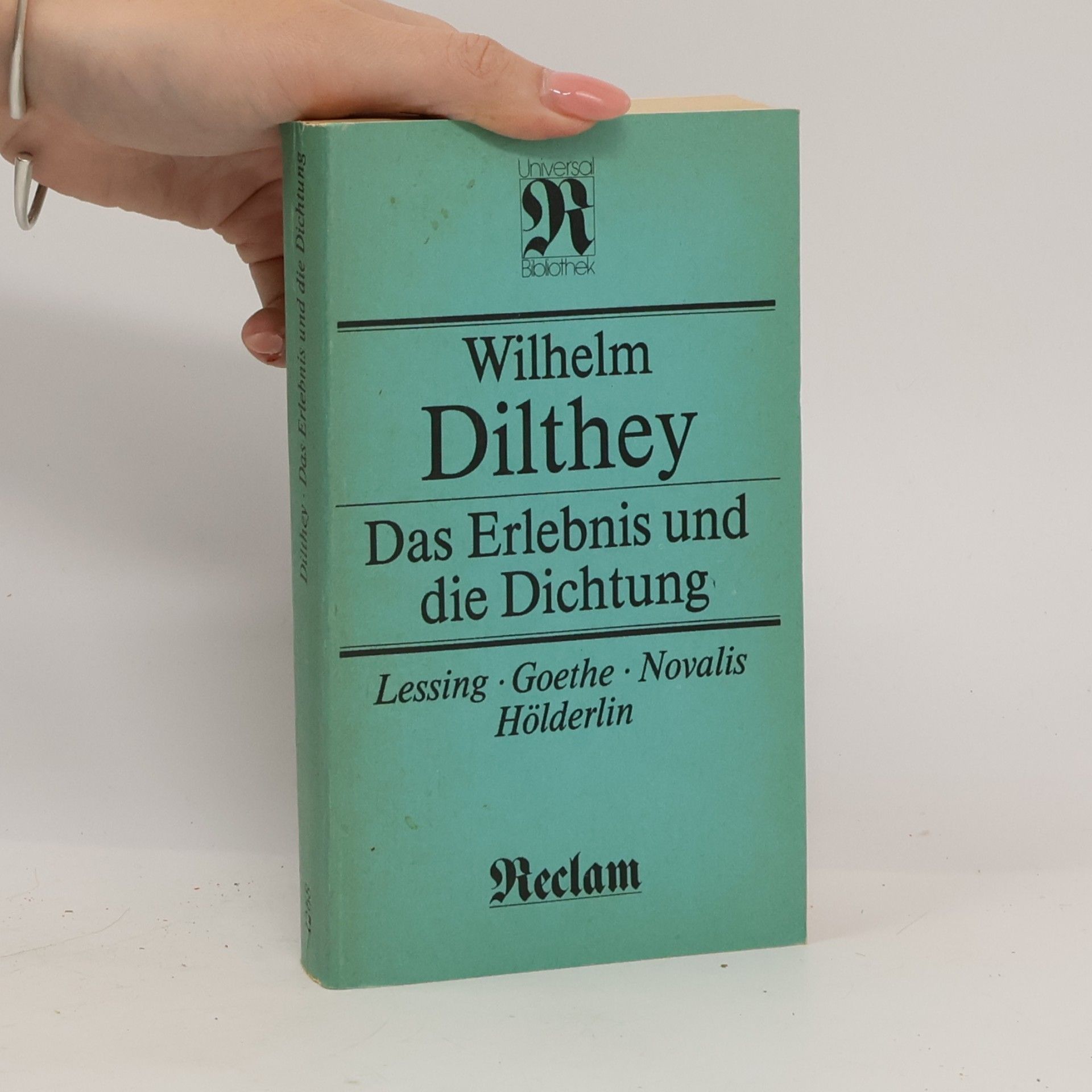 Das Erlebnis und die Dichtung