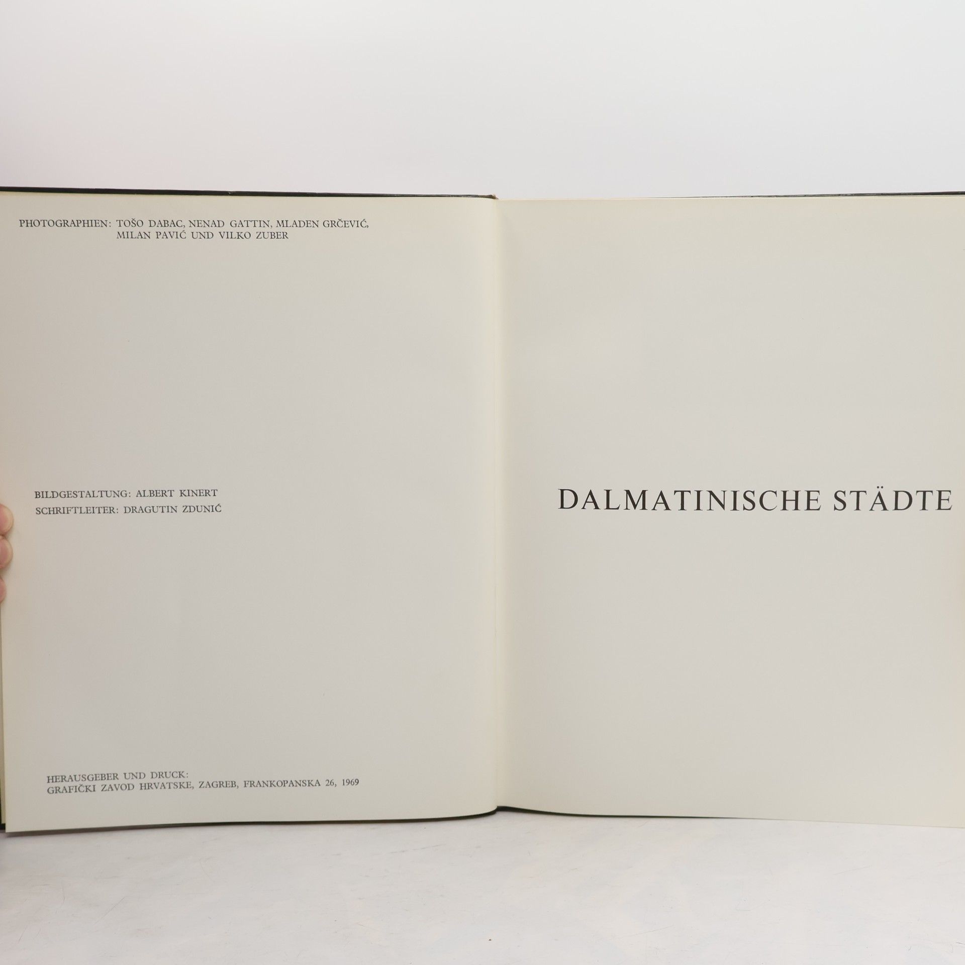 Albert Kinert Dalmatinische Städte