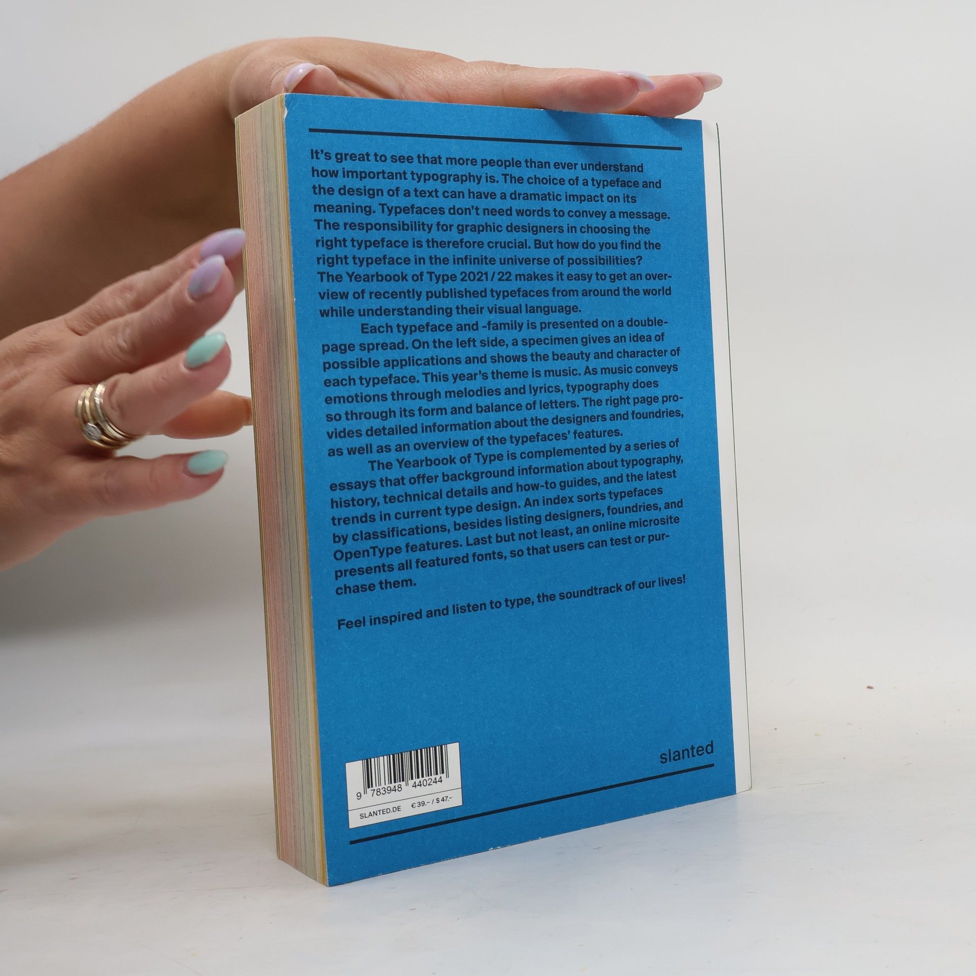 Matthias Hofmann Yearbook Of Type 2021/22