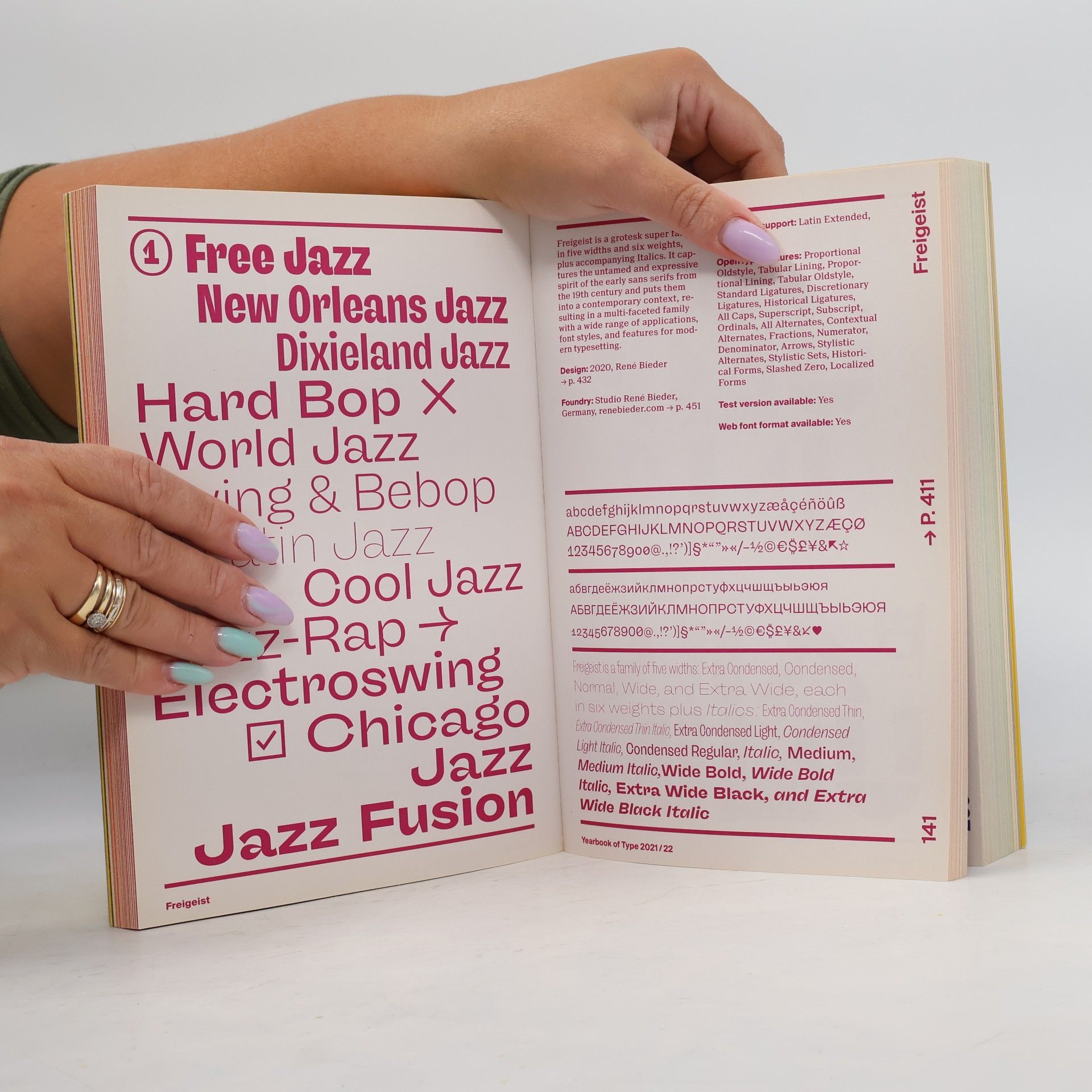 Matthias Hofmann Yearbook Of Type 2021/22
