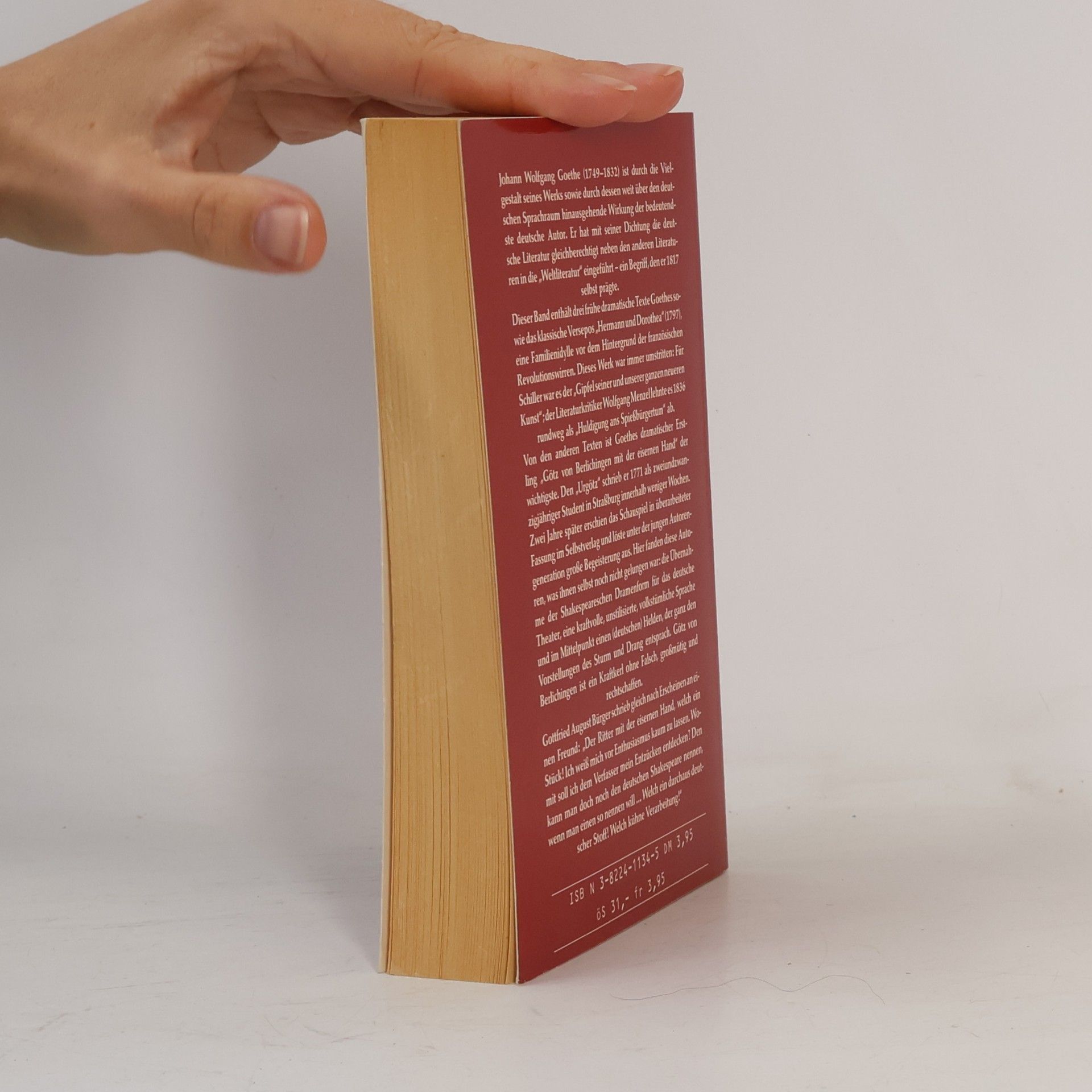Johann Wolfgang von Goethe Deutsche Klassiker: Bibliothek der literarischen Meisterwerke