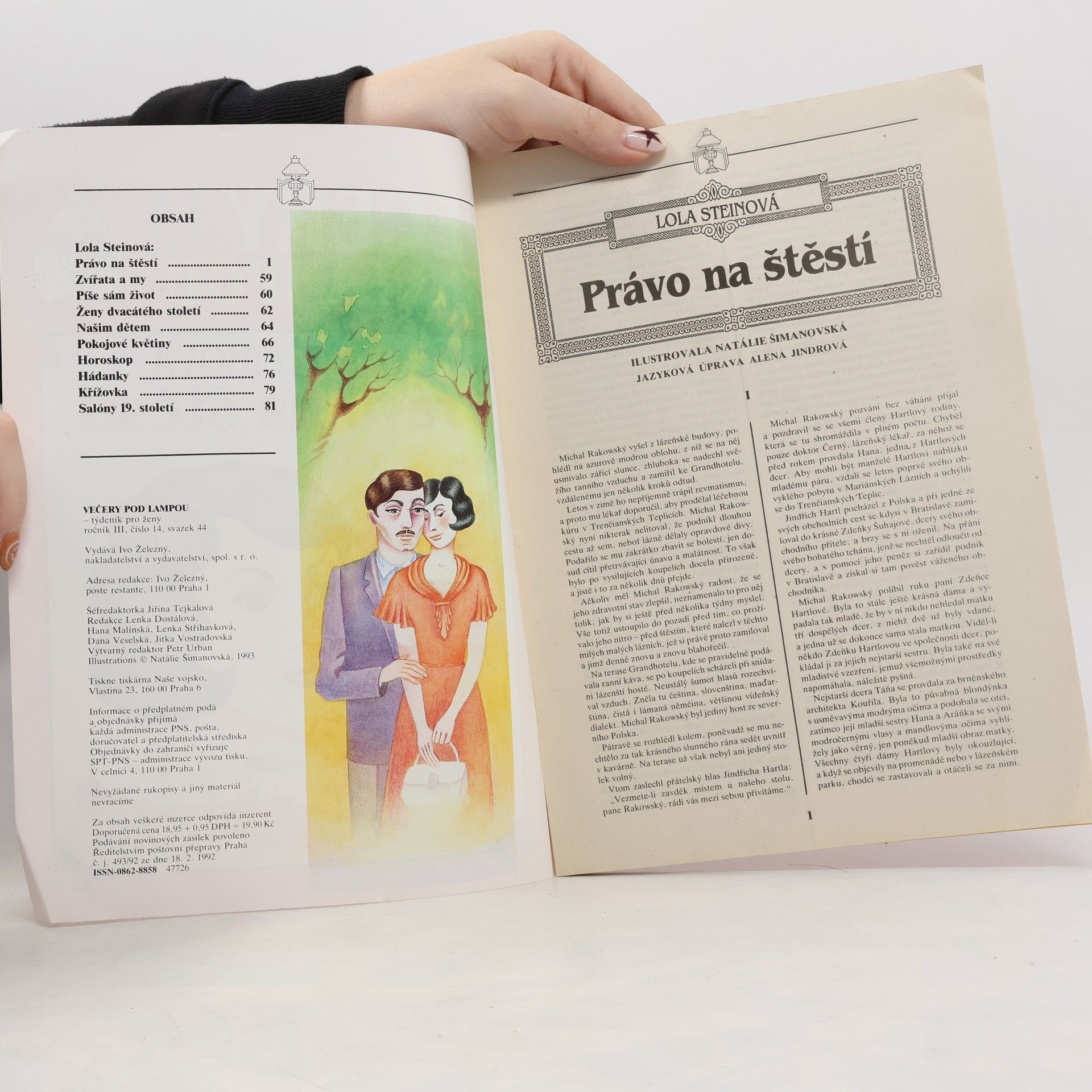 Lola Stein Večery pod lampou 14/93. Právo na štěstí