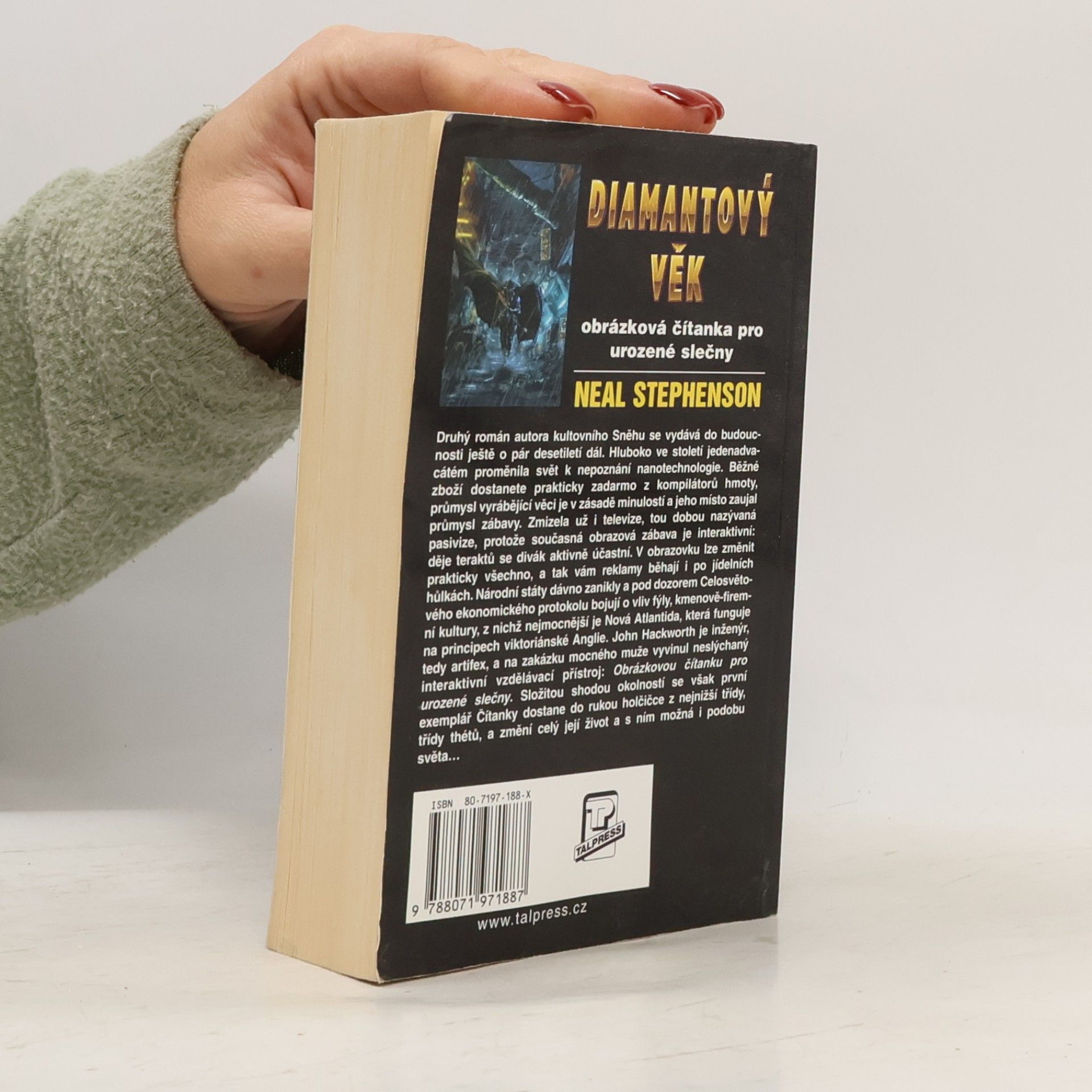 Neal Stephenson Diamantový věk, aneb, Obrázková čítanka pro urozené slečny