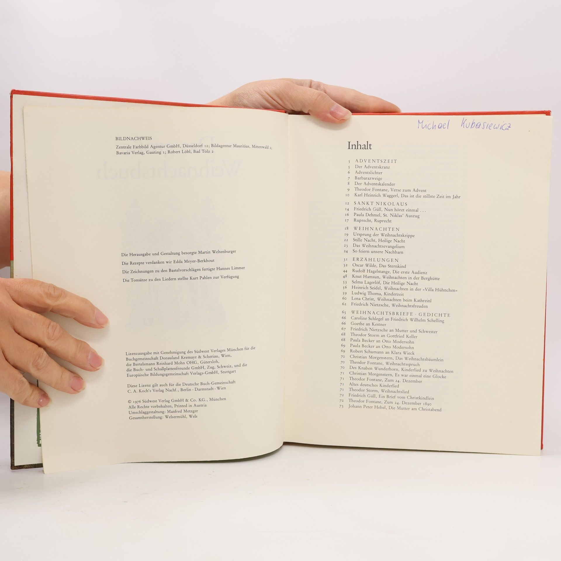 Autorenkollektiv Das große Weihnachtsbuch