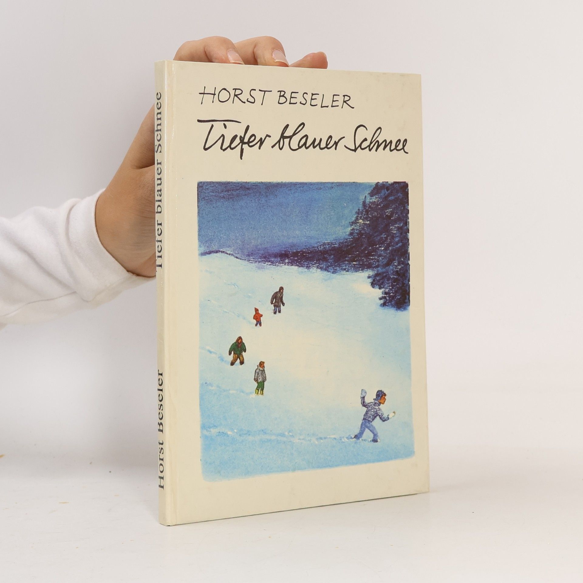Horst Beseler Tiefer blauer Schnee