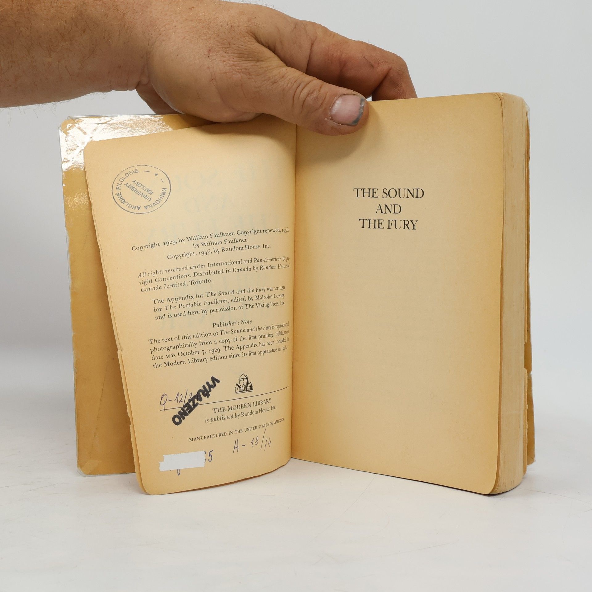 William Faulkner The Sound and the Fury