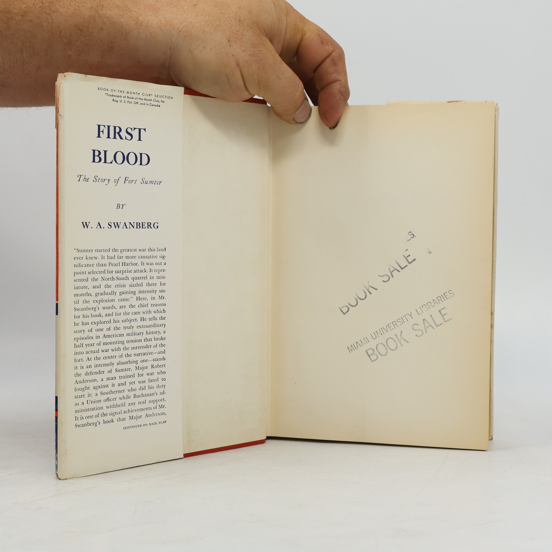 Swanberg W. A. First Blood