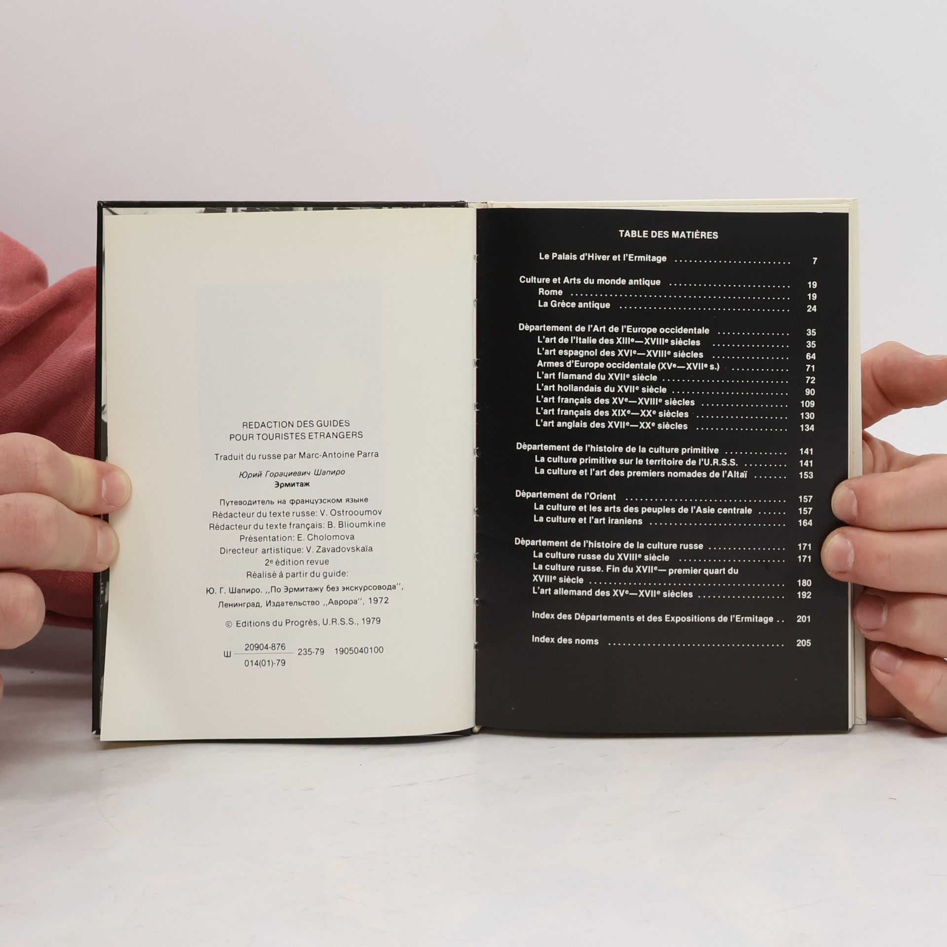 Various authors L'Ermitage guide