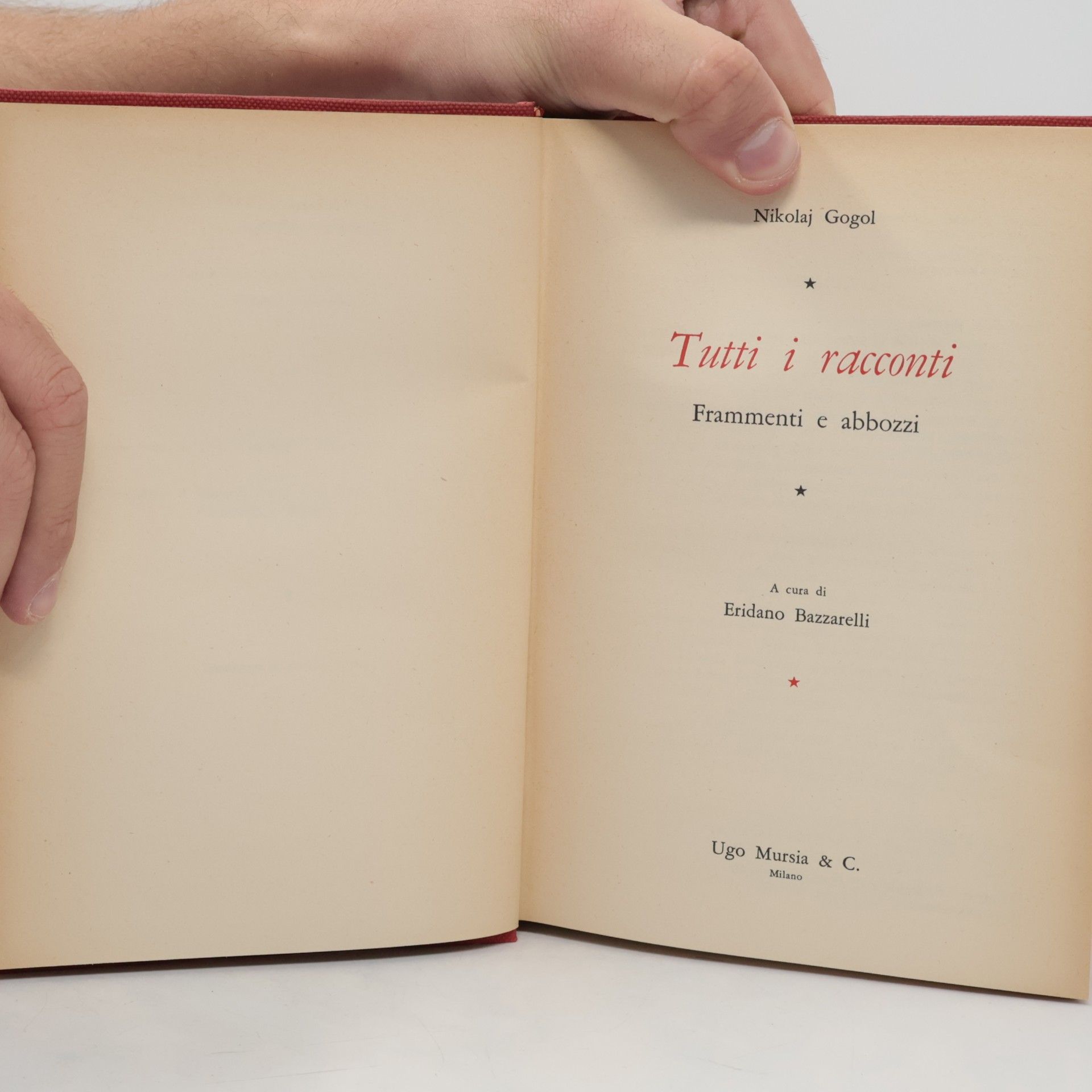 Nikolai Gogol TUTTI I RACCONTI