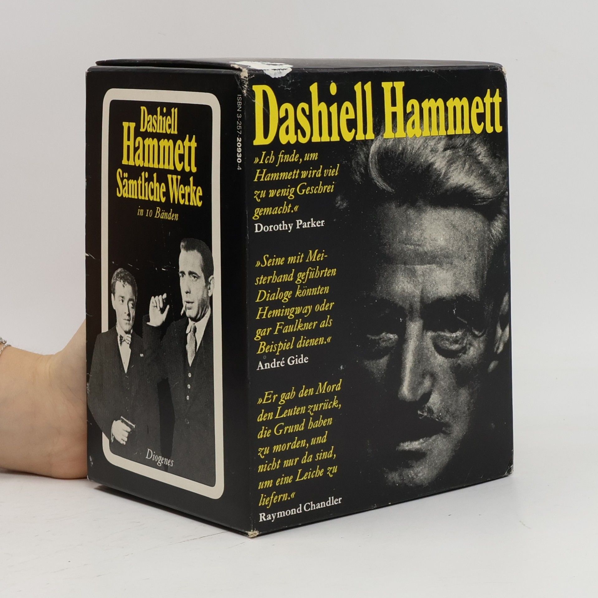 Dashiell Hammett Sämtliche Werke in 10 Bänden