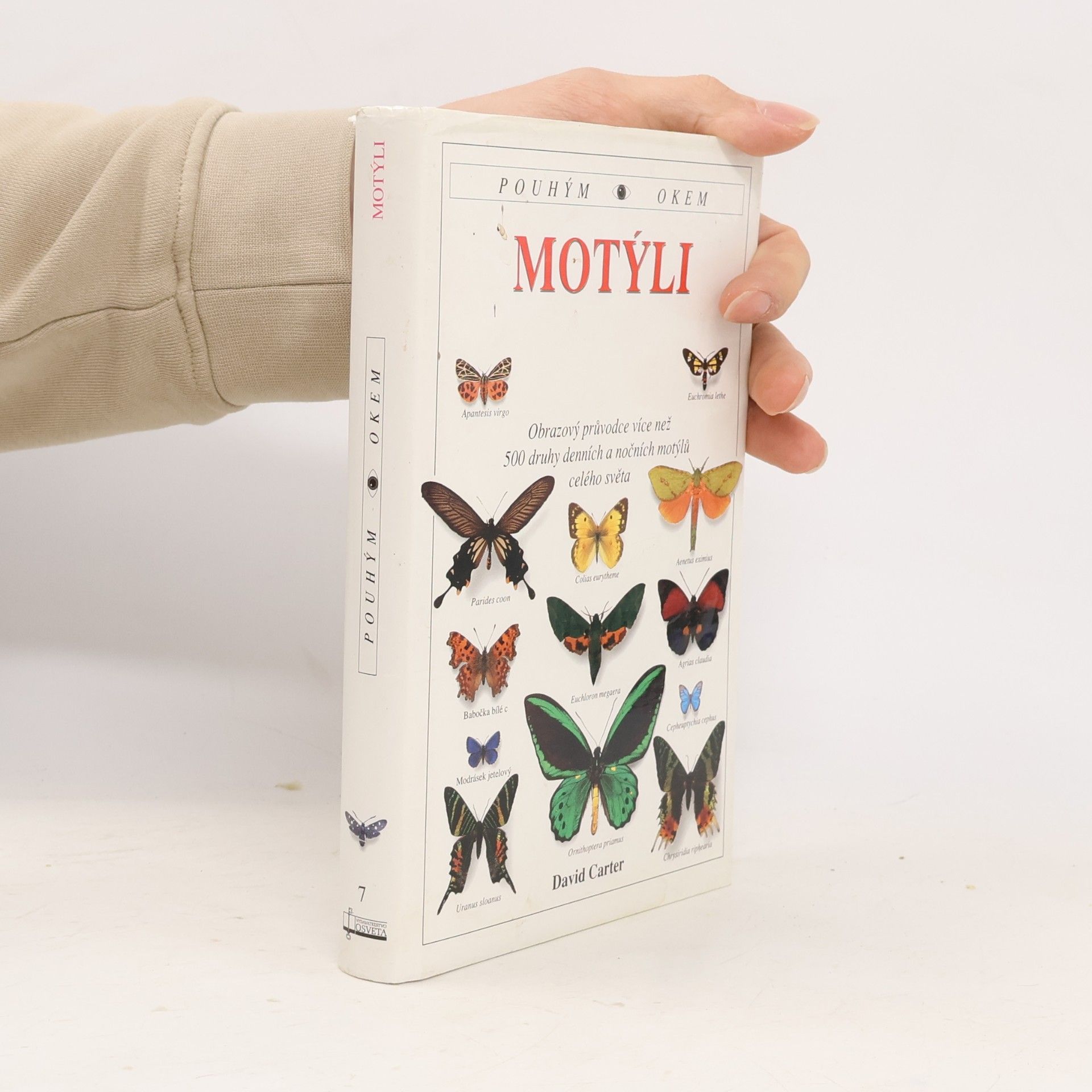 Motýli : obrazový průvodce více než 500 druhy denních a nočních motýlů celého světa