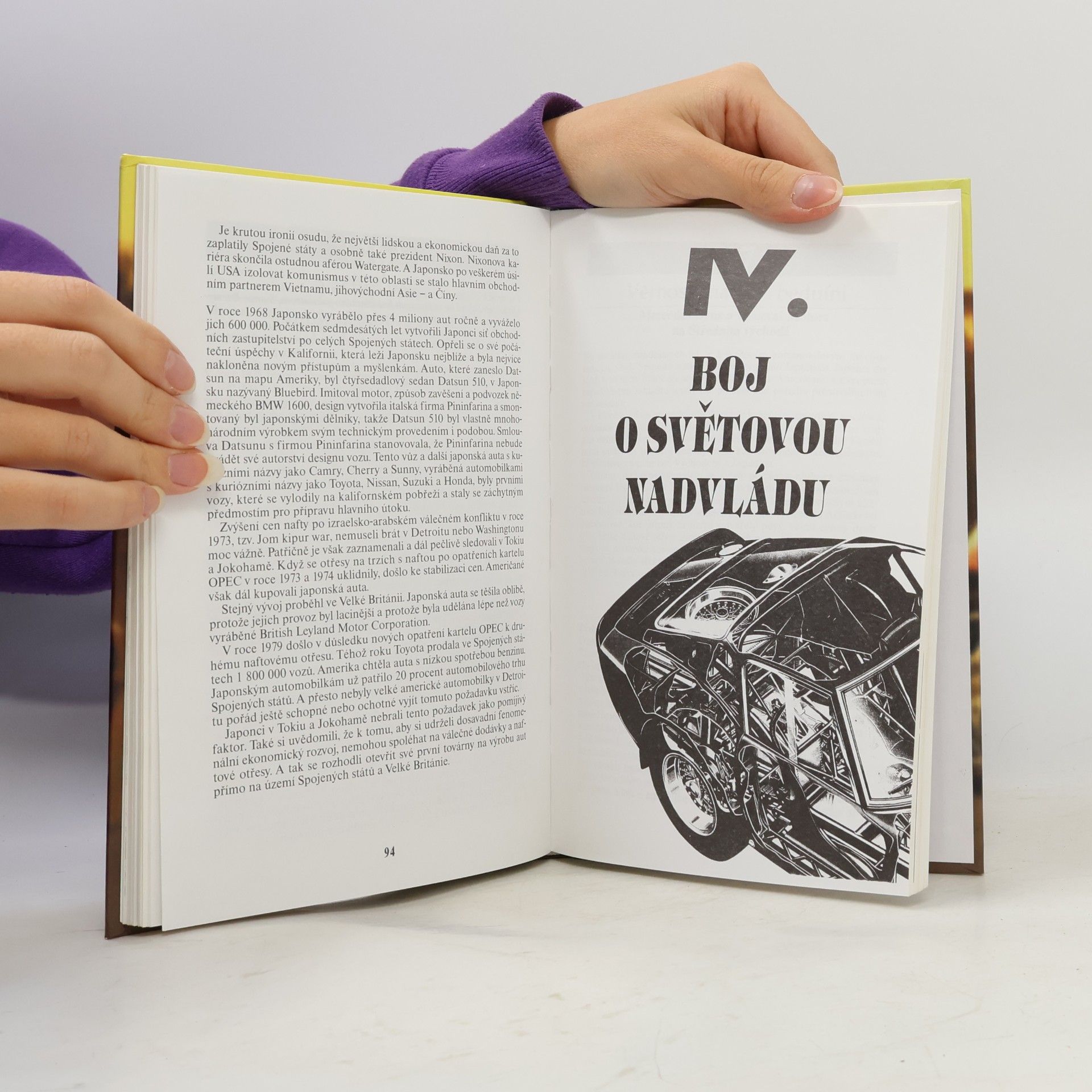 Jonathan Mantle Automobilové války