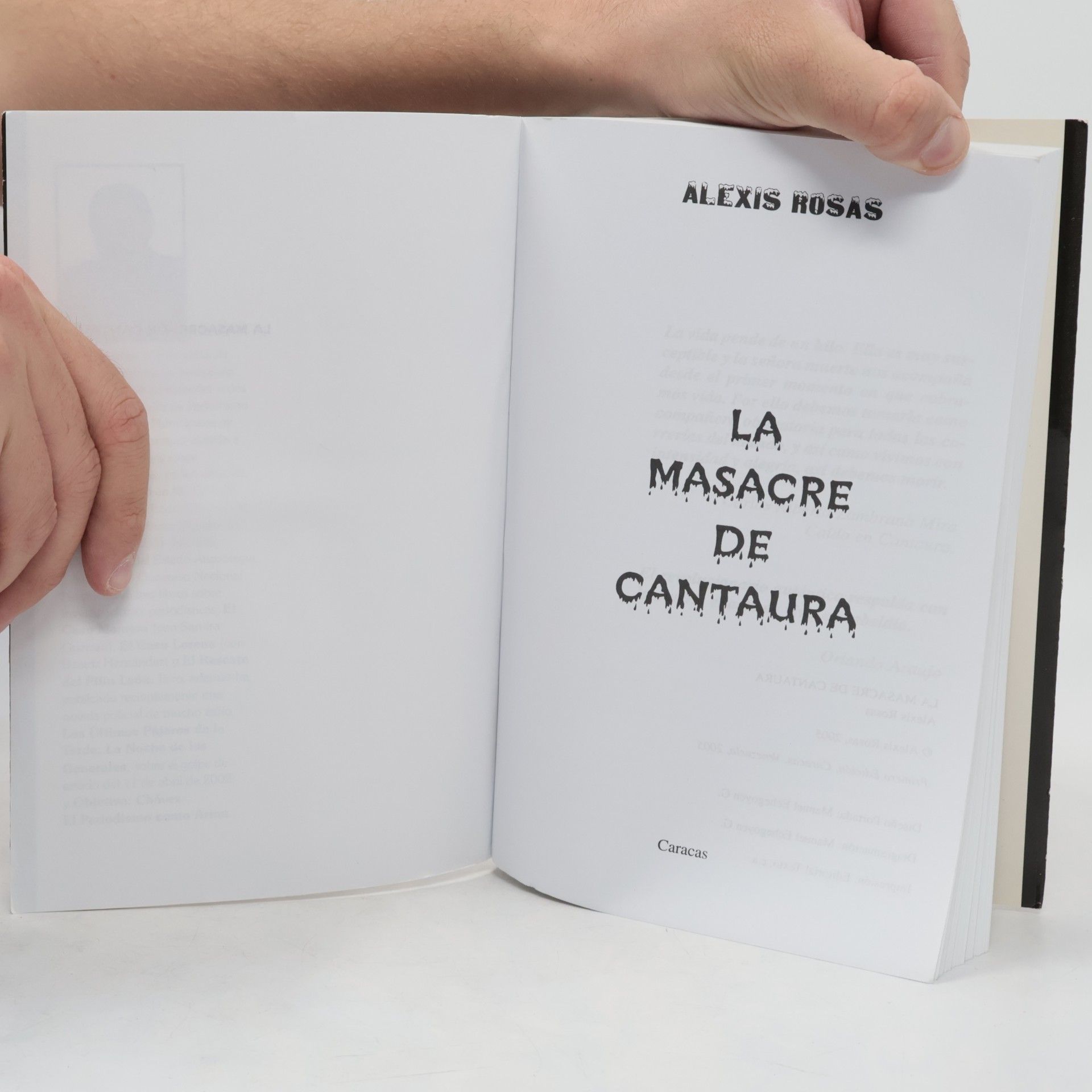 Alexis Rosas La masacre de Cantaura