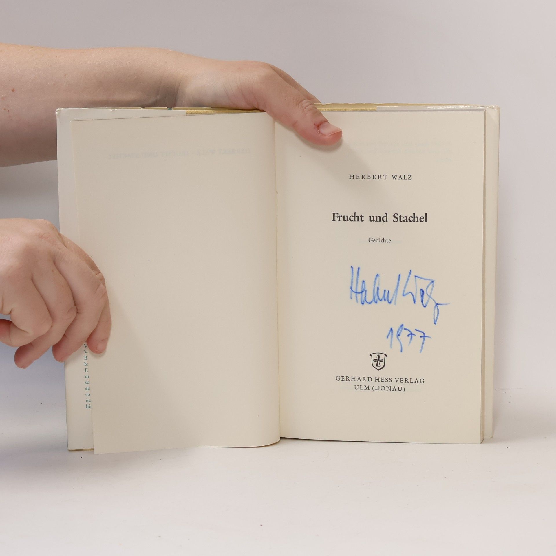 Herbert Walz Frucht und Stachel