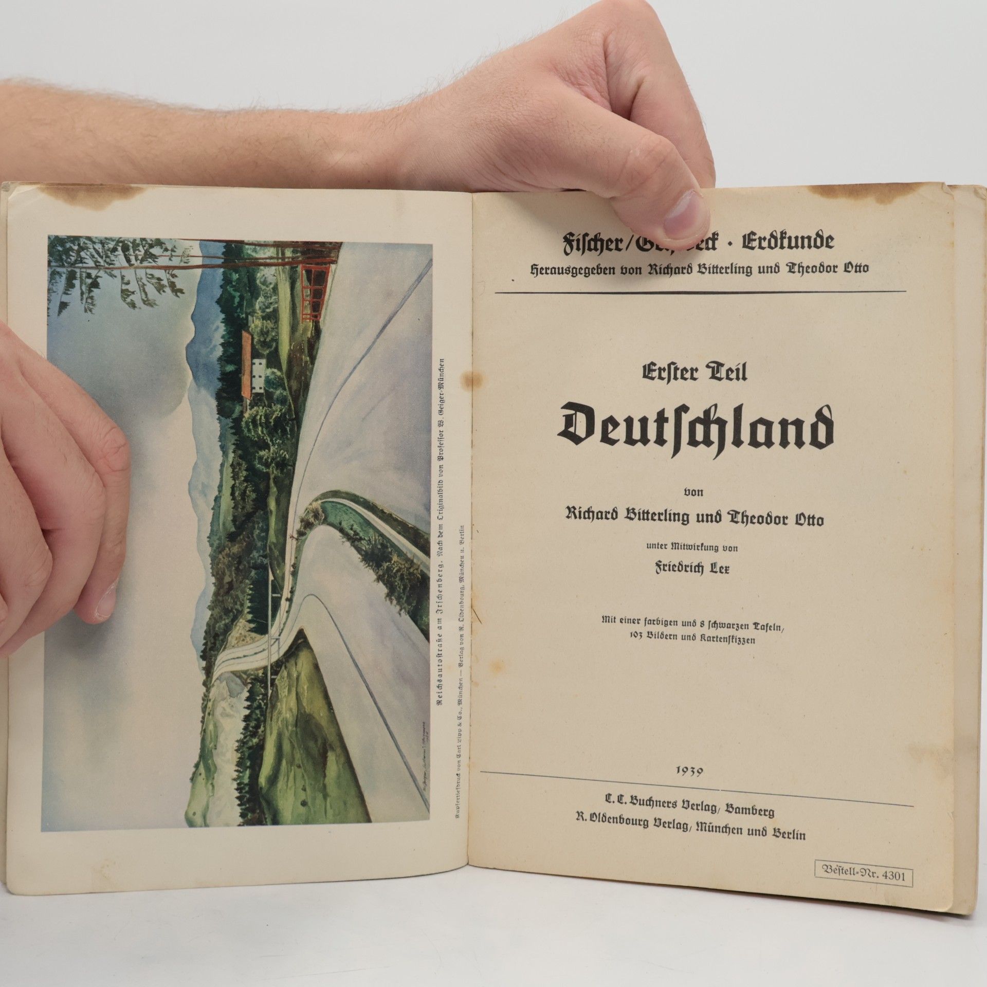 Autorenkollektiv Fischer Geistbeck Erdkunde. Erster Teil Deutchland
