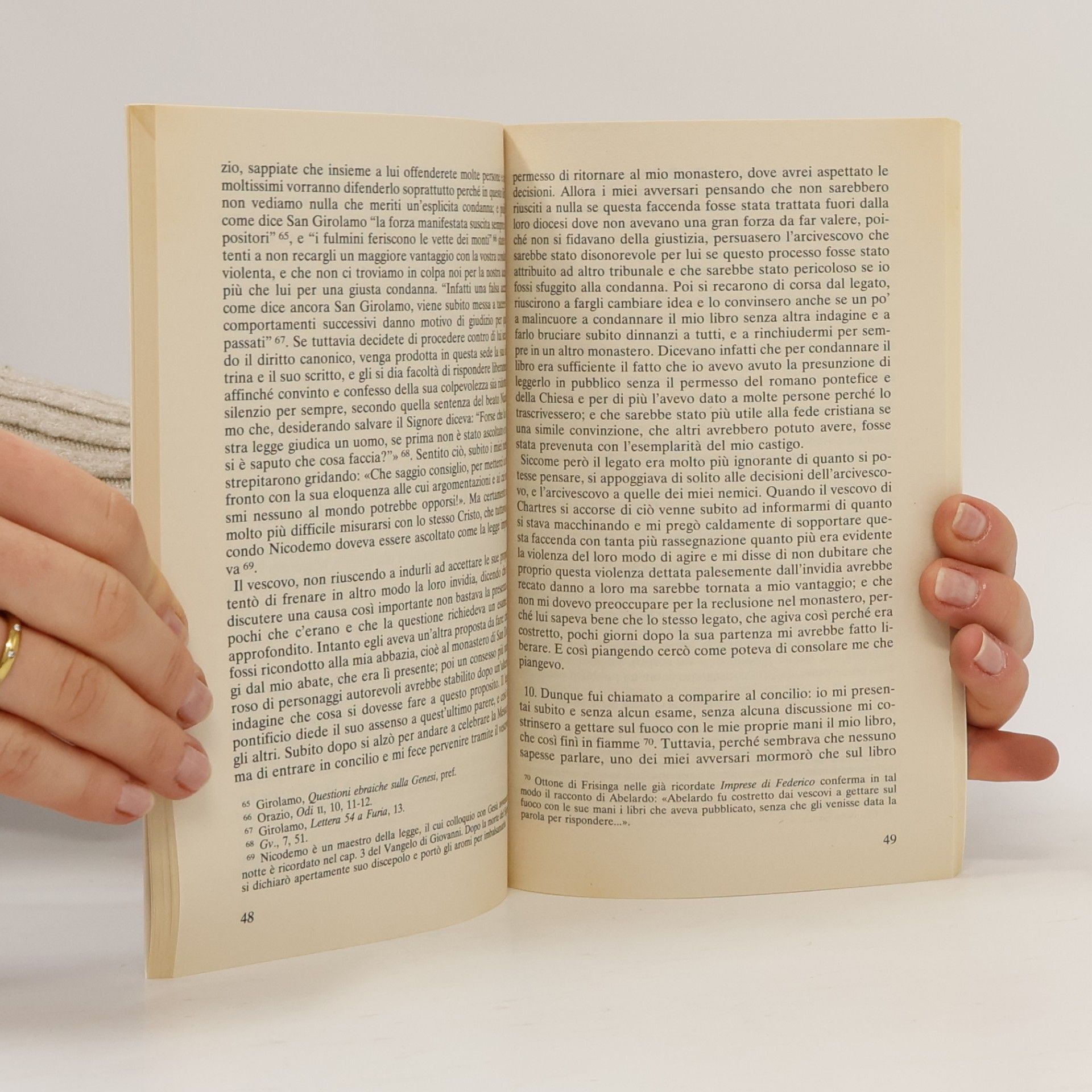 Petrus Abaelardus Storia delle mie disgrazie e Lettere d'amore di Eloisa