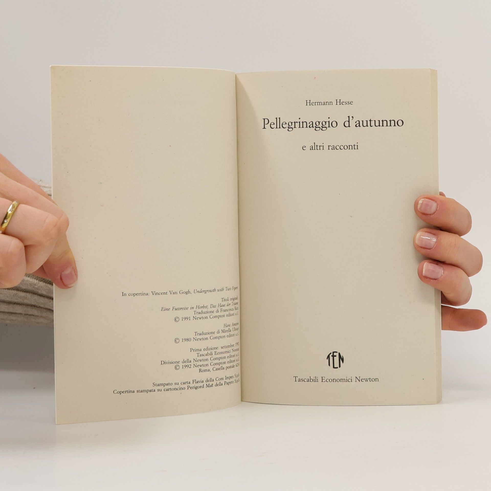 Hermann Hesse Pellegrinaggio d'autunno