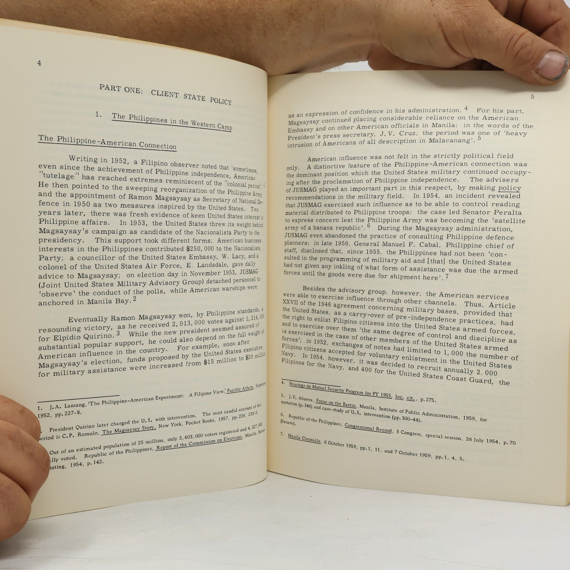 Jean-Luc Vellut The Asian Policy of the Philippines 1954-61