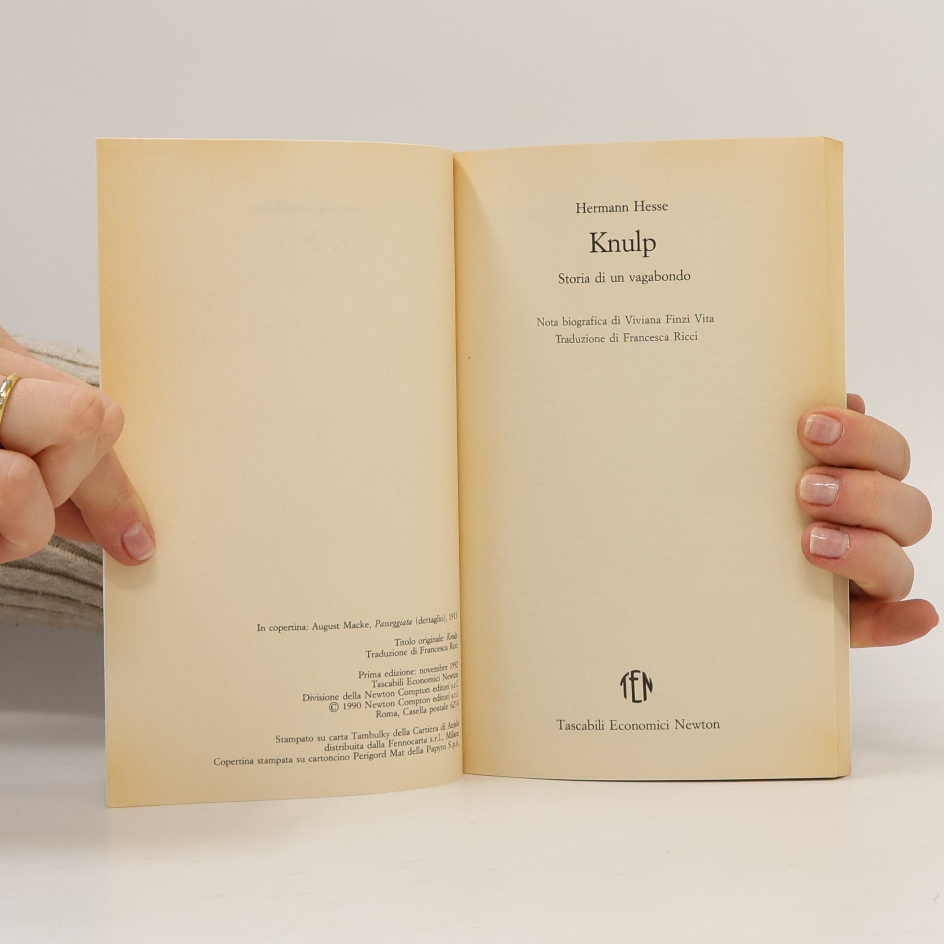 Hermann Hesse Knulp. Storia di un vagabondo