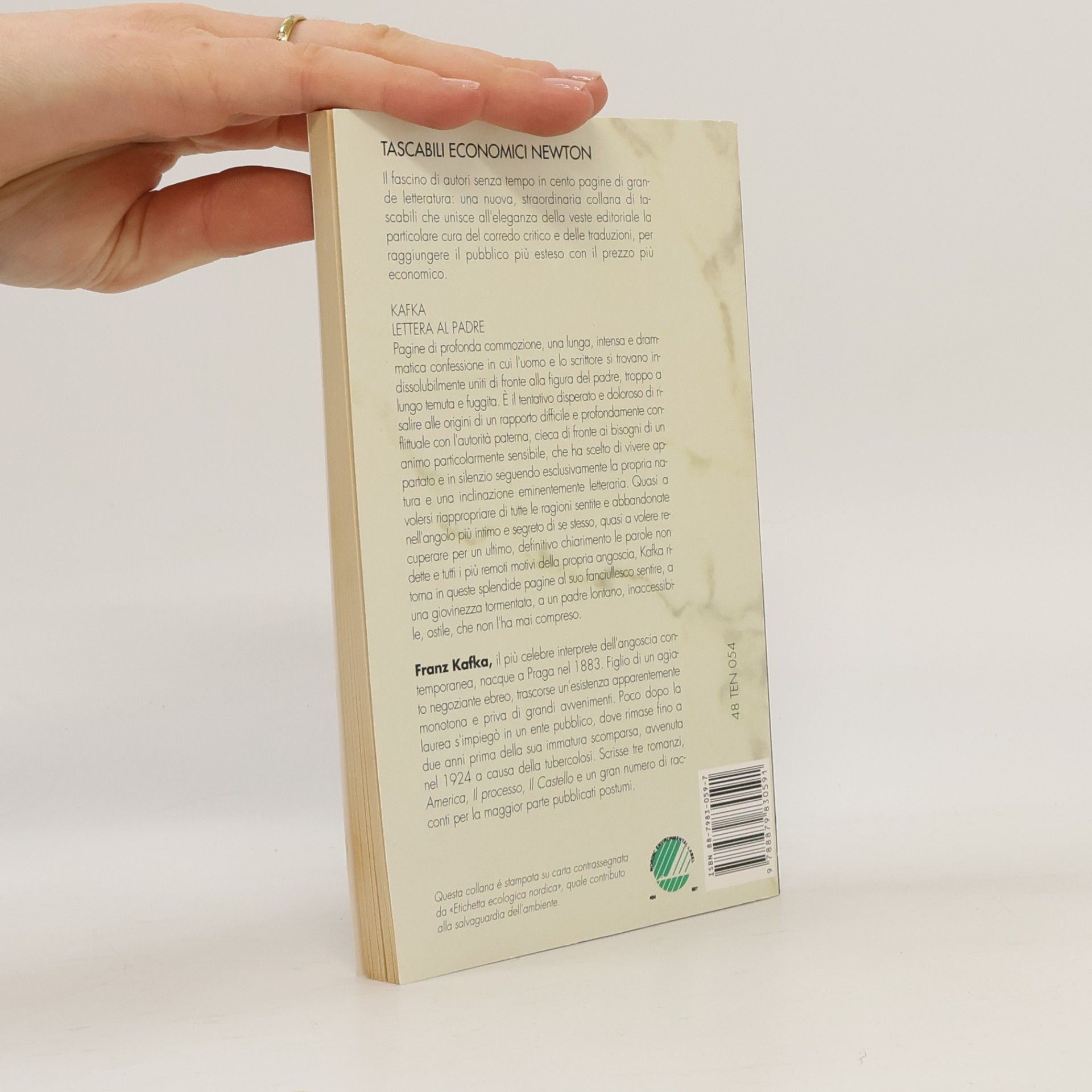 Franz Kafka Tascabili Economici Newton - 54: Lettera al padre
