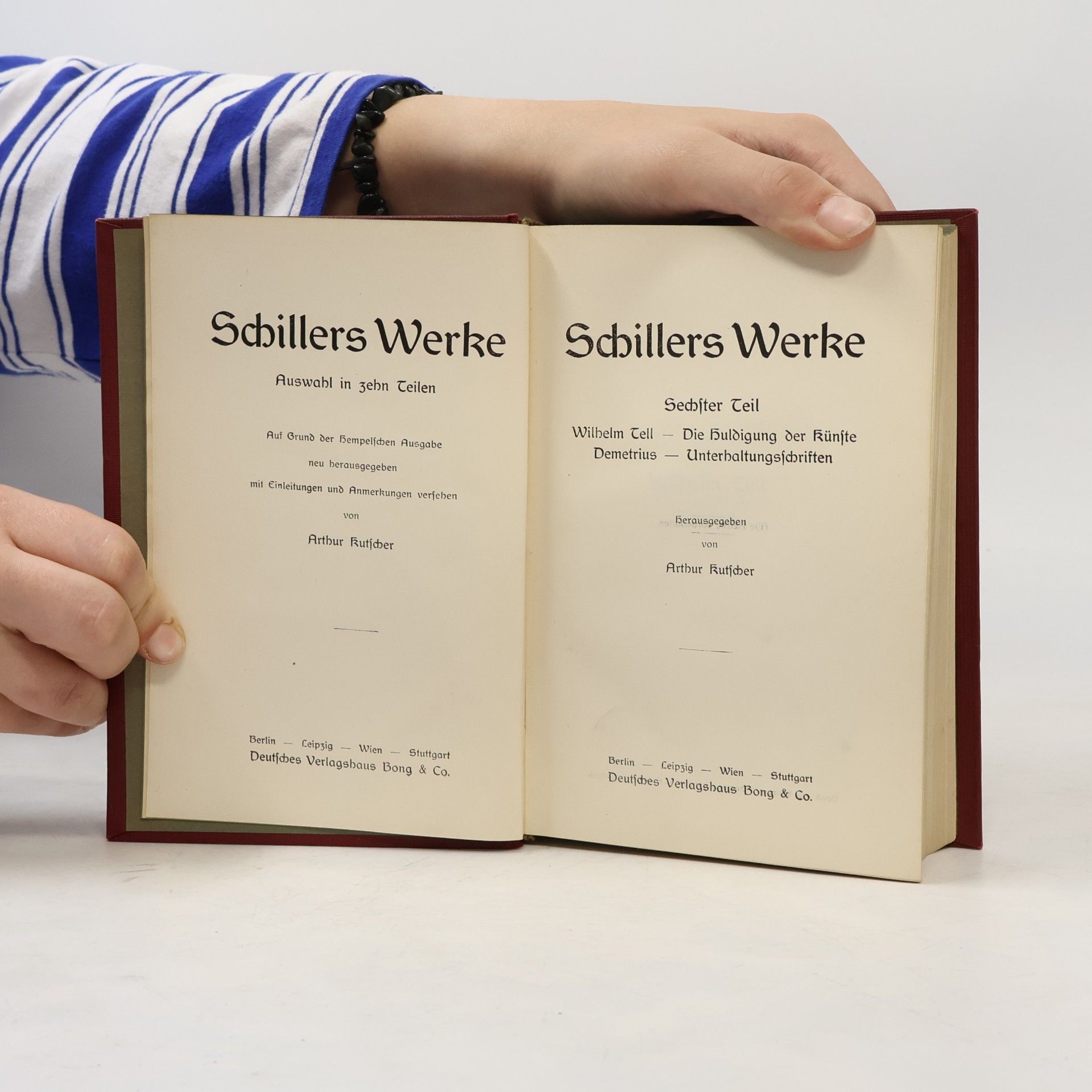 Friedrich Schiller Schillers Werke 6-7