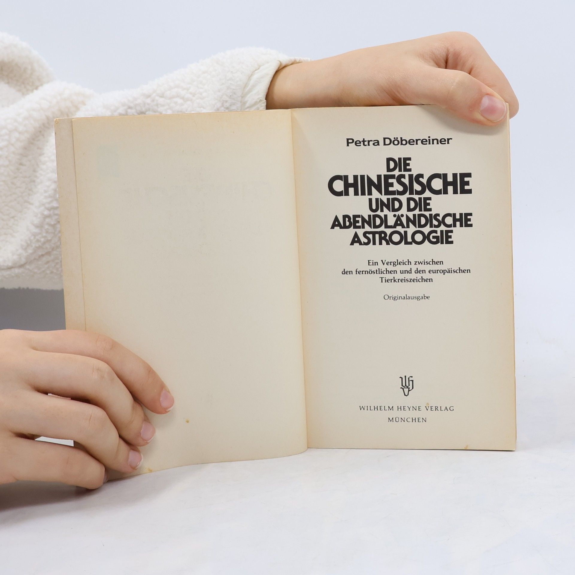 Petra Döbereiner Die chinesische und die abendländische Astrologie