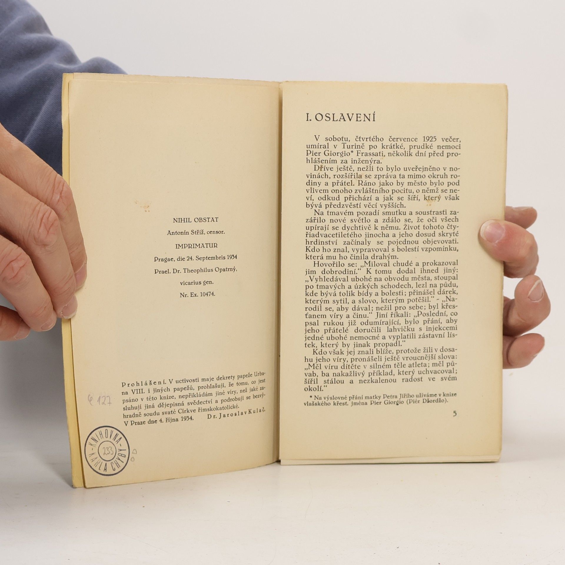 Don A. Cojazzi Pier Giorgio Frassati