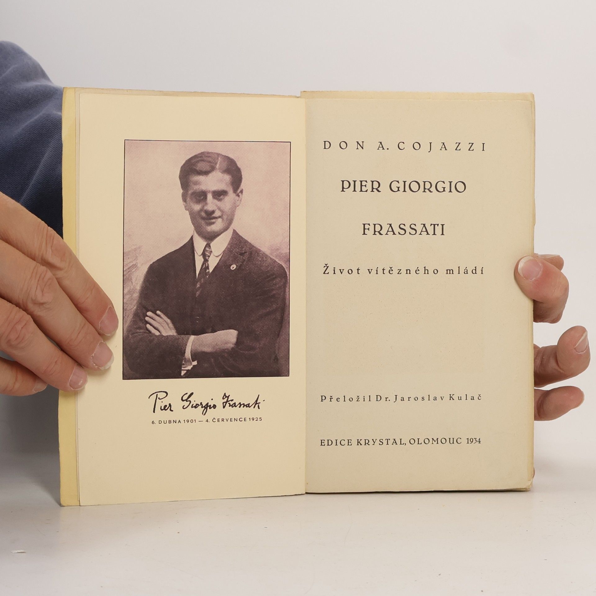 Don A. Cojazzi Pier Giorgio Frassati