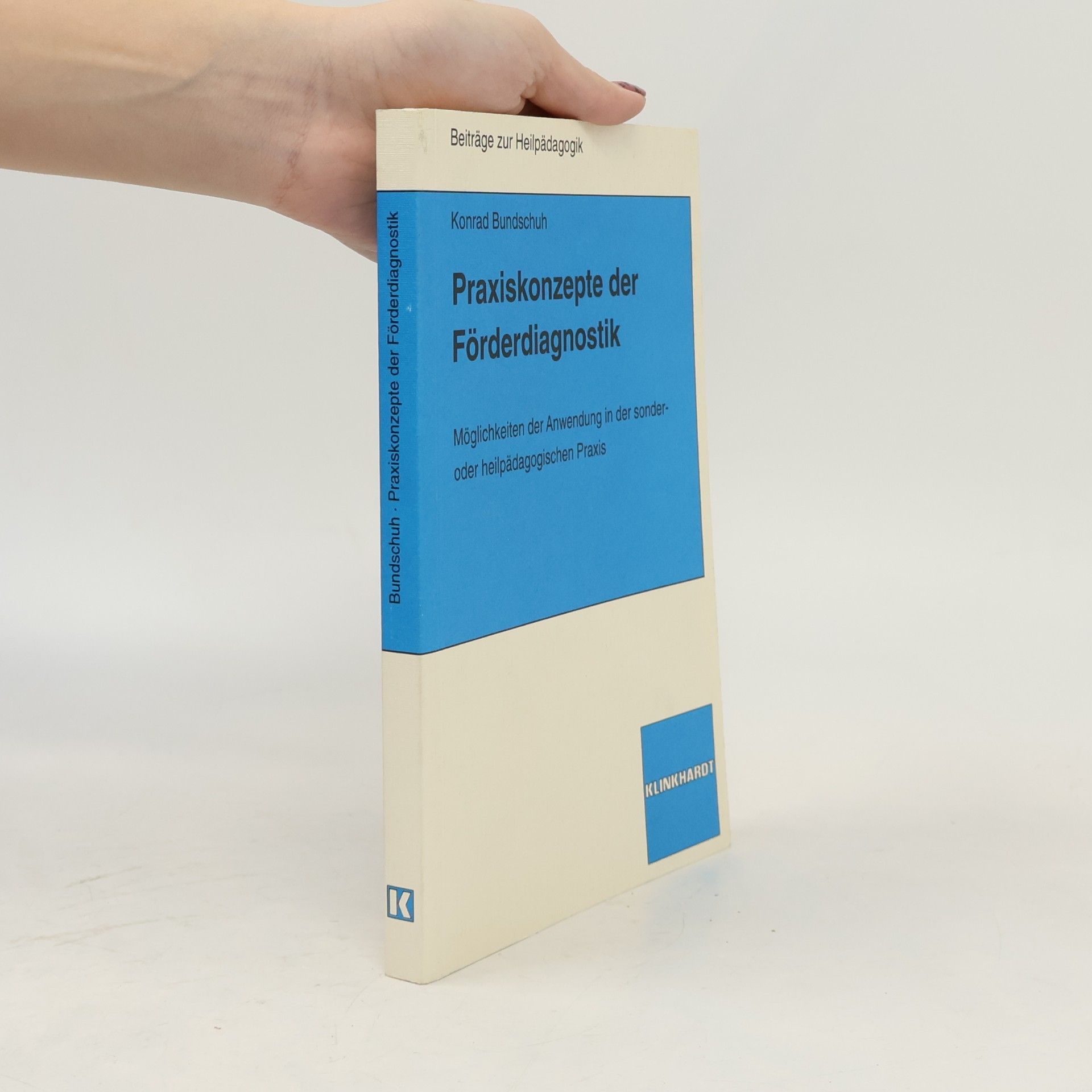 Praxiskonzepte der Förderdiagnostik