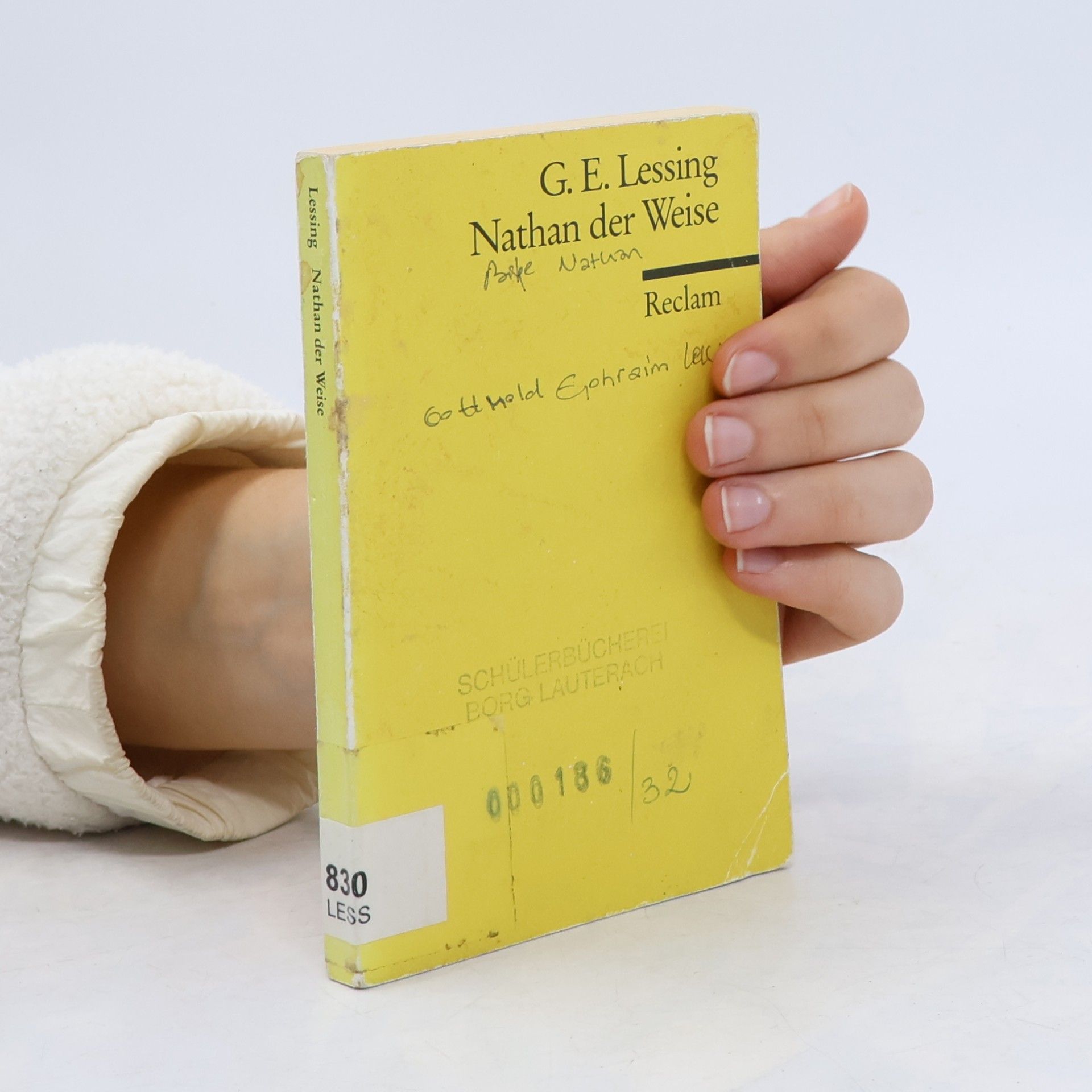 Gotthold Ephraim Lessing Nathan der Weise
