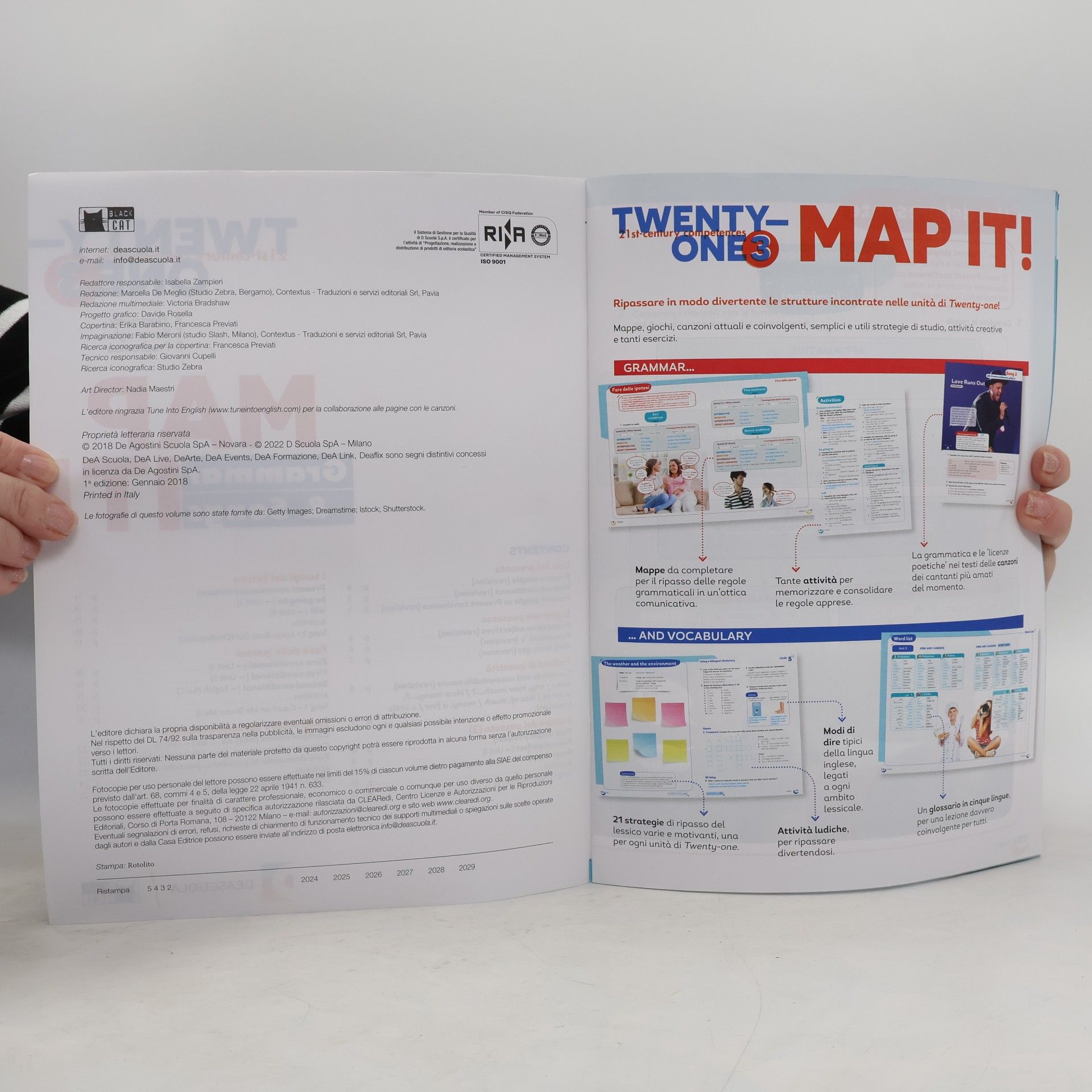 R. Harraway Twenty-One 1. Map It! Vocabulary & School Skills
