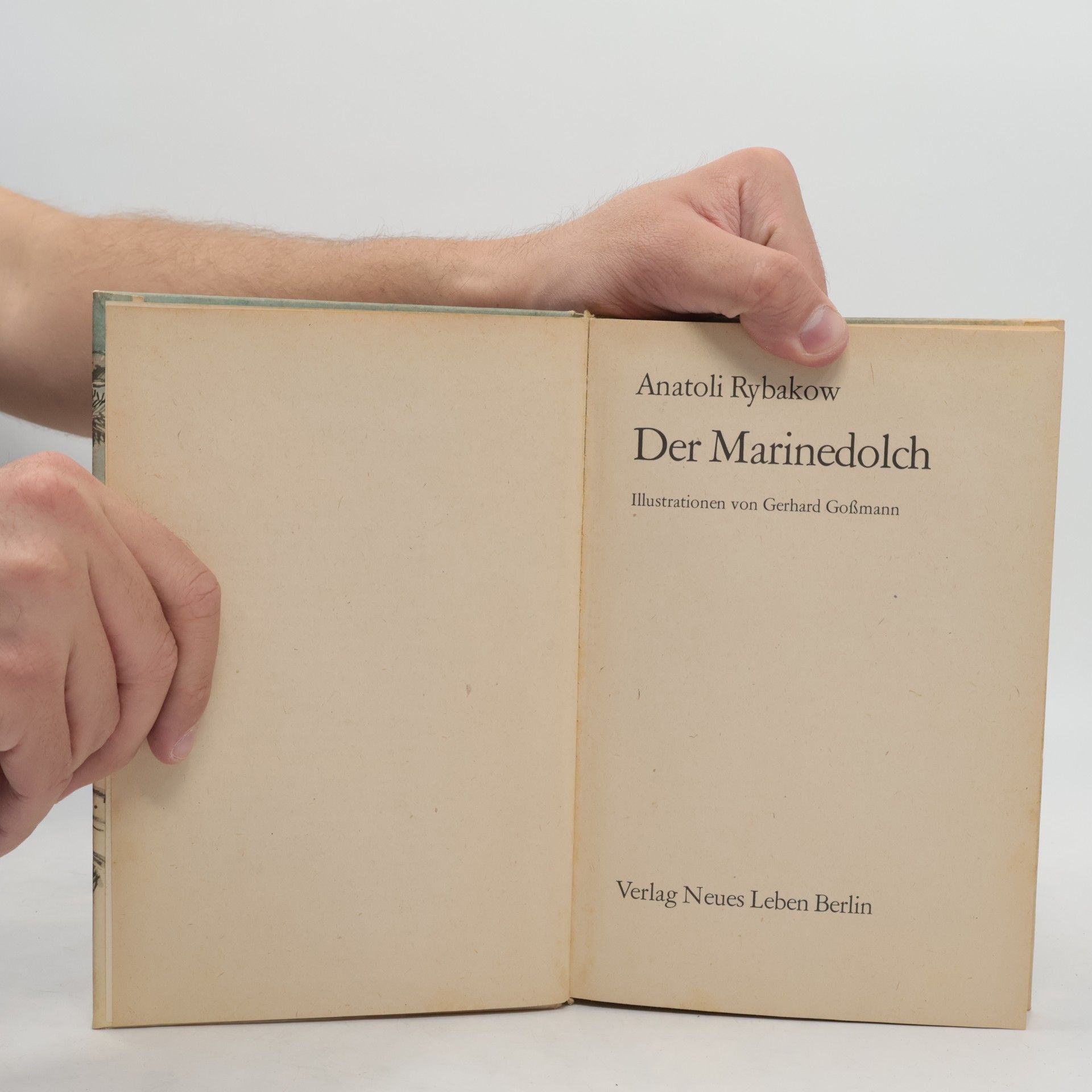 Anatoli Rybakow Der Marinedolch
