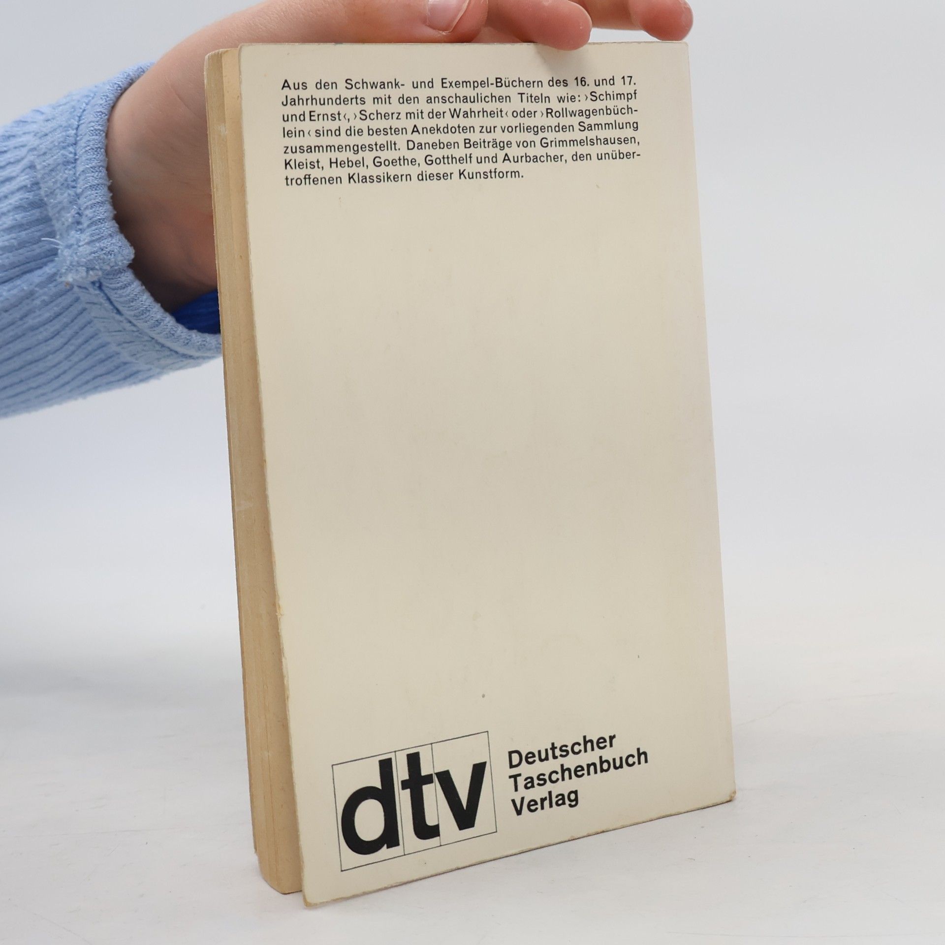 Kolektiv autorů Deutsches Anekdotenbuch