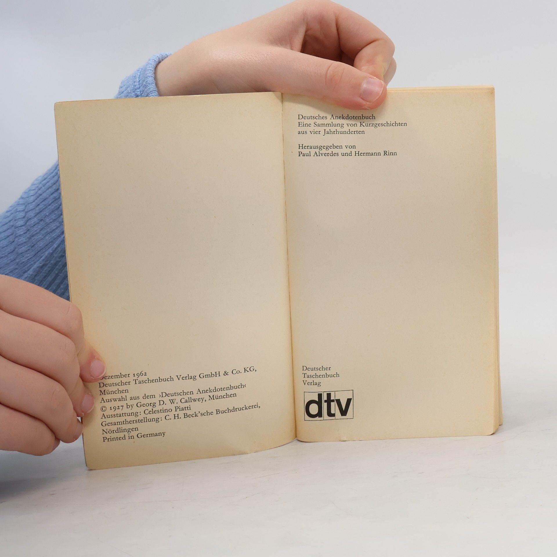 Kolektiv autorů Deutsches Anekdotenbuch